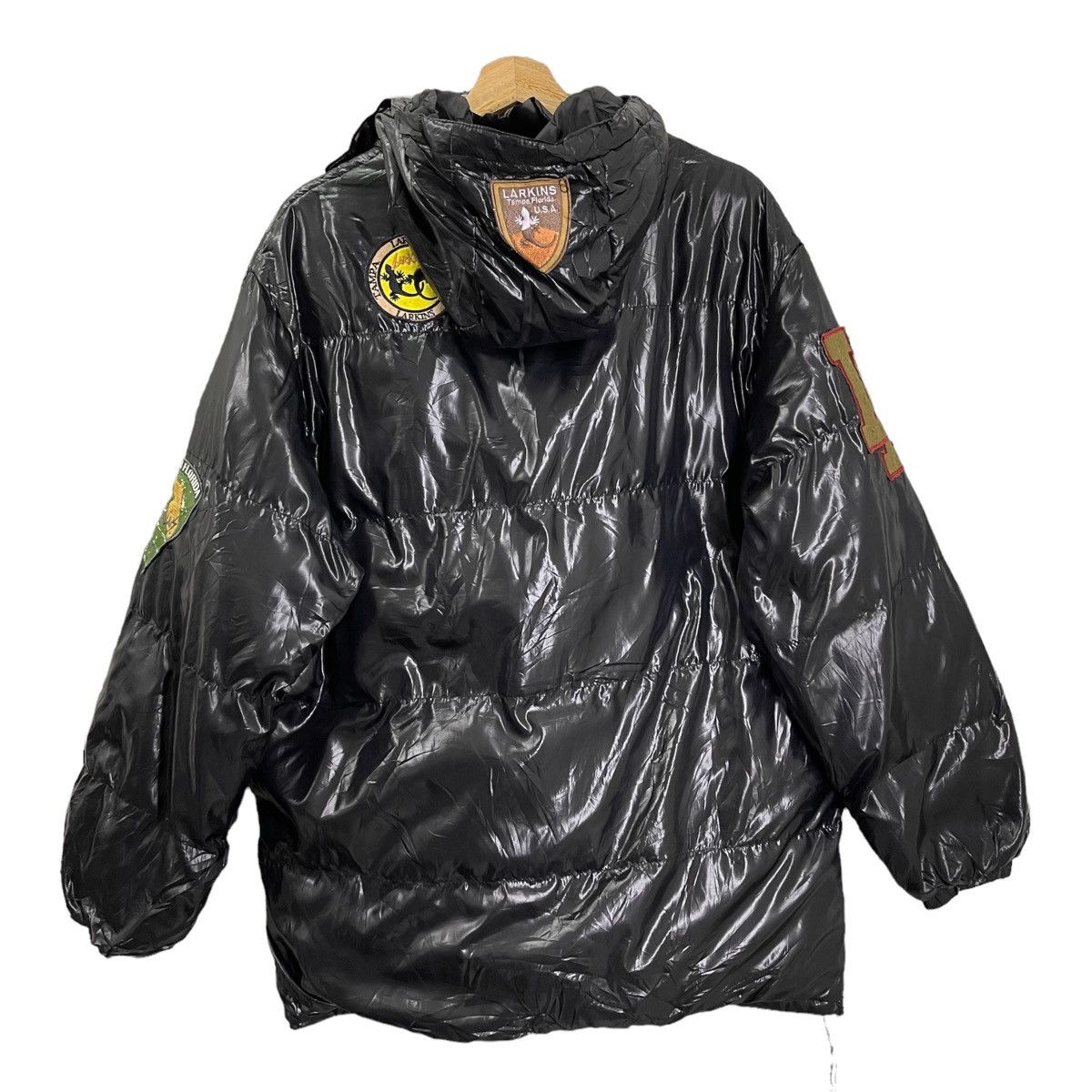 Vintage Vintage Larkins Tampa Florida Hoodies Puffer Jacket Size L Size US L / EU 52-54 / 3 - 8 Thumbnail