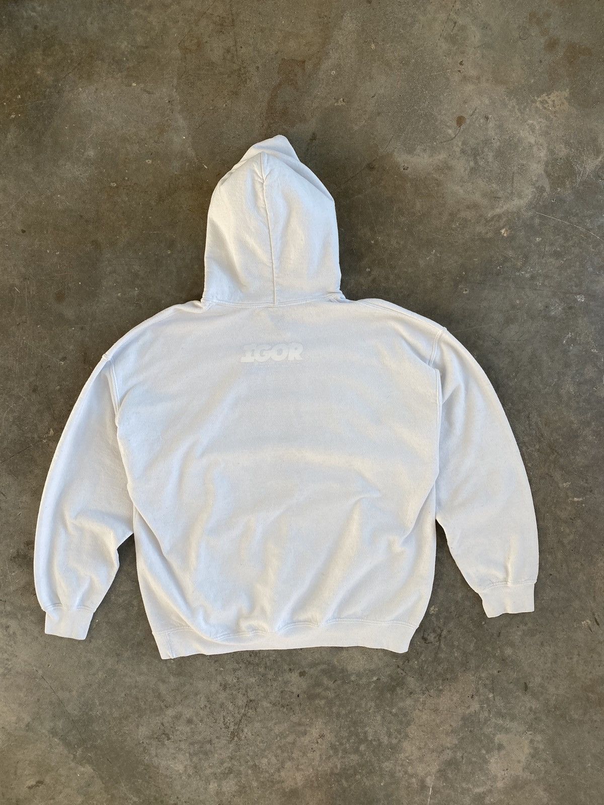Golf Wang Golf Wang Igor Puppet Center Hoodie White Sz. XL ❄️🧊🥣 Tyler Size US XL / EU 56 / 4 - 4 Thumbnail