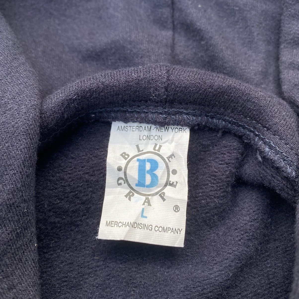 Band Tees 1990s Super Grass Blue Grape hoodie Size US XL / EU 56 / 4 - 6 Thumbnail