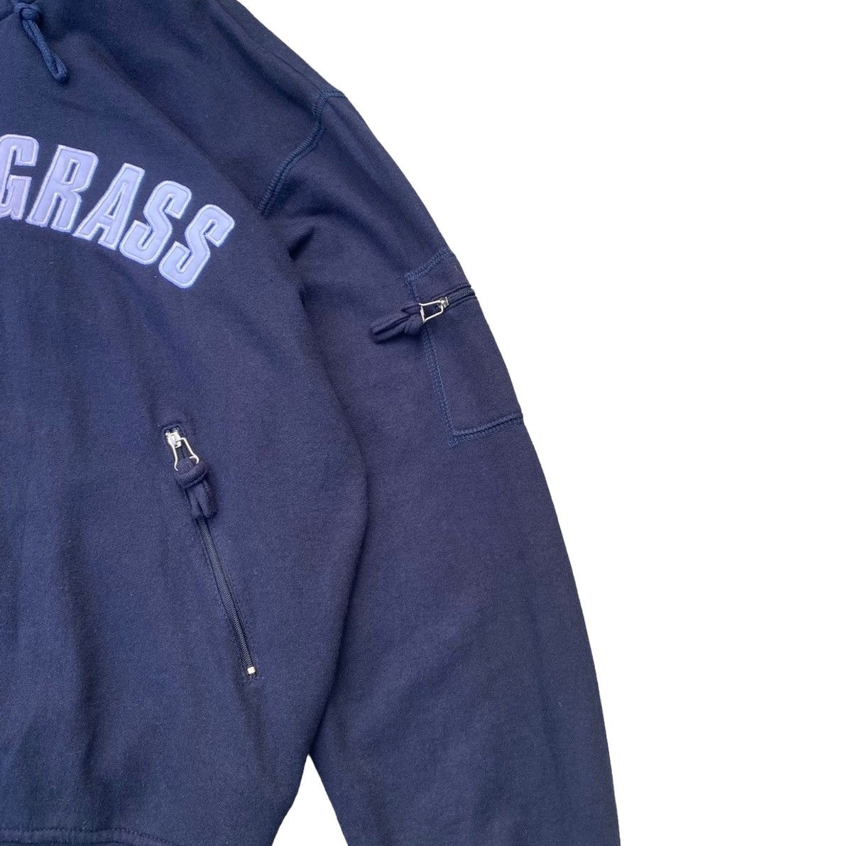 Band Tees 1990s Super Grass Blue Grape hoodie Size US XL / EU 56 / 4 - 3 Thumbnail
