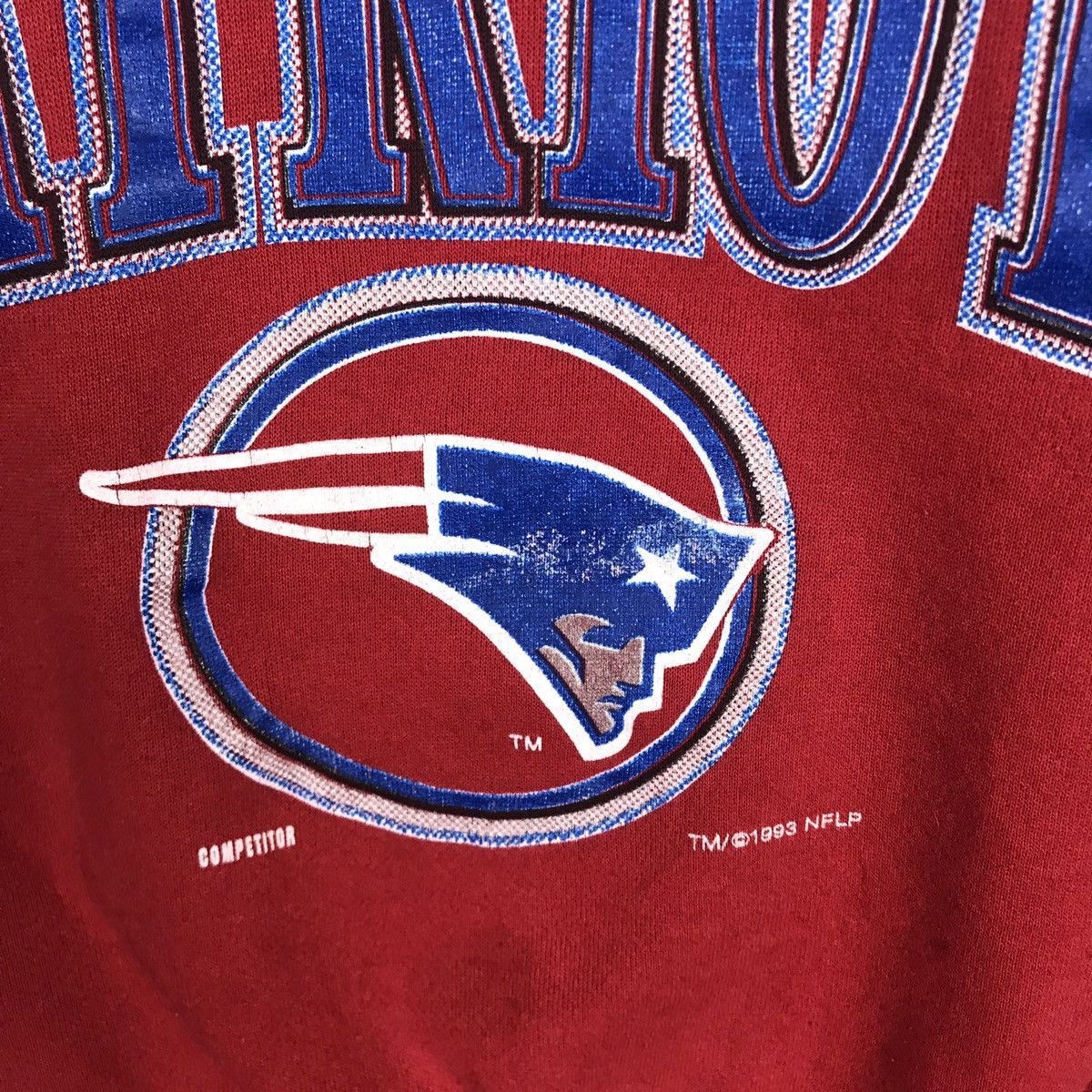 NFL Vintage 1993 NFL New England Patriots Made in Usa Sweatshirt Size US L / EU 52-54 / 3 - 7 Thumbnail