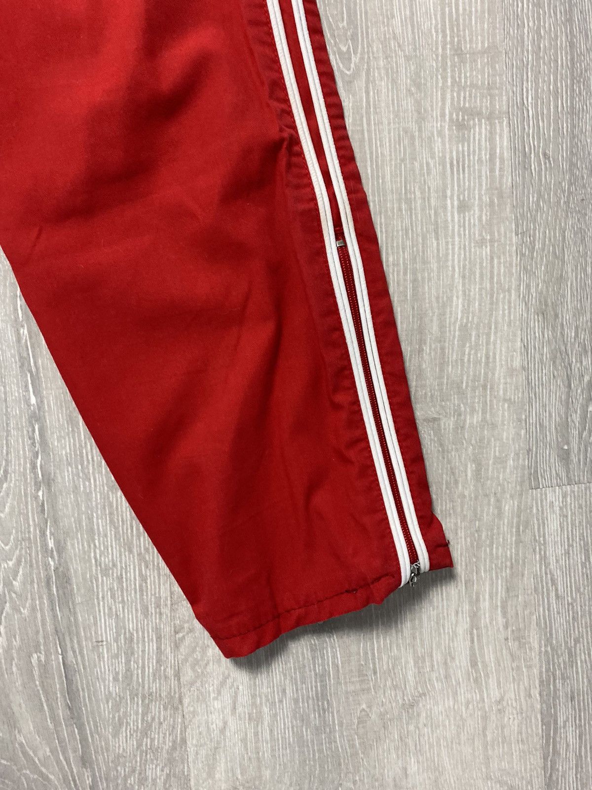 Nike × Vintage Nike vintage red track pants small swoosh 2000s Size US 28 / EU 44 - 4 Thumbnail