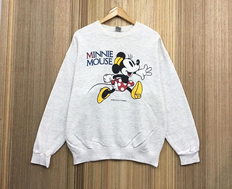 Vintage Minnie Mouse Crewneck BigLogo Sweatshirt