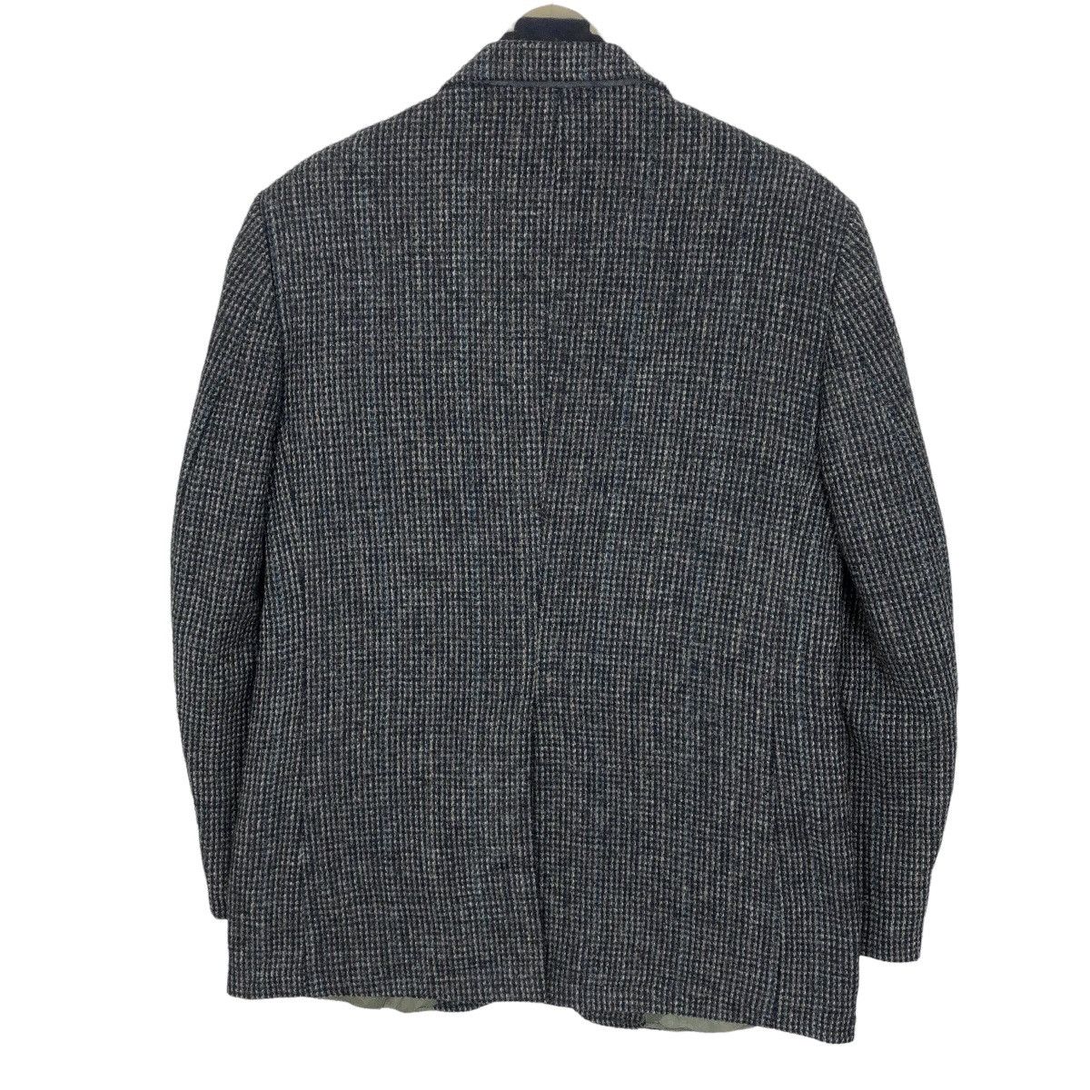 Harris Tweed Vintage 90s Harris Tweed X George Barry Wool Tweed Coat Size 38S - 15 Thumbnail