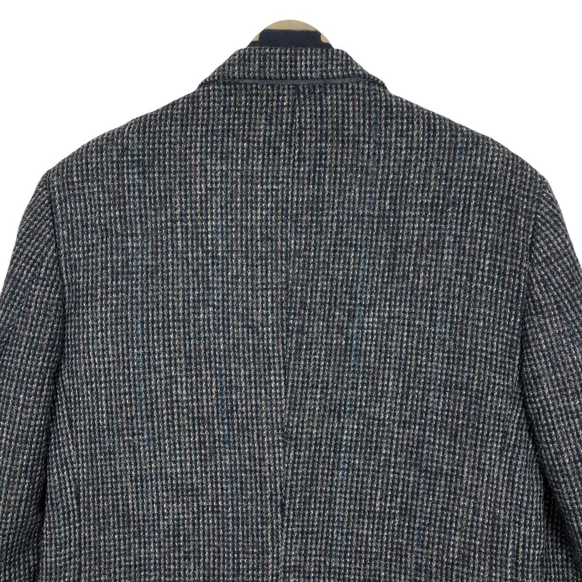 Harris Tweed Vintage 90s Harris Tweed X George Barry Wool Tweed Coat Size 38S - 16 Thumbnail