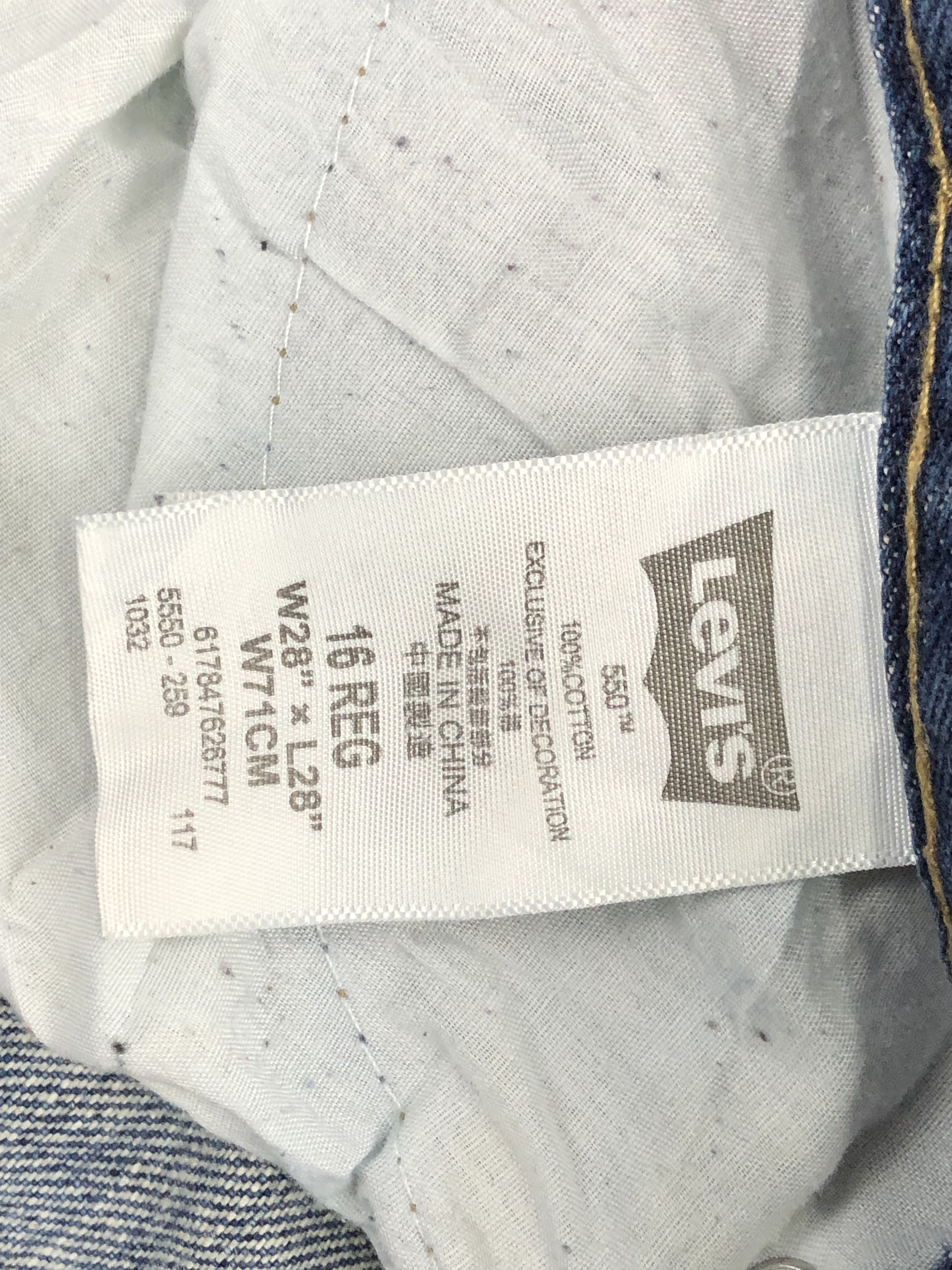 Levi's Vintage Levis 550 Blue Jeans DP1390 Size US 30 / EU 46 - 7 Thumbnail