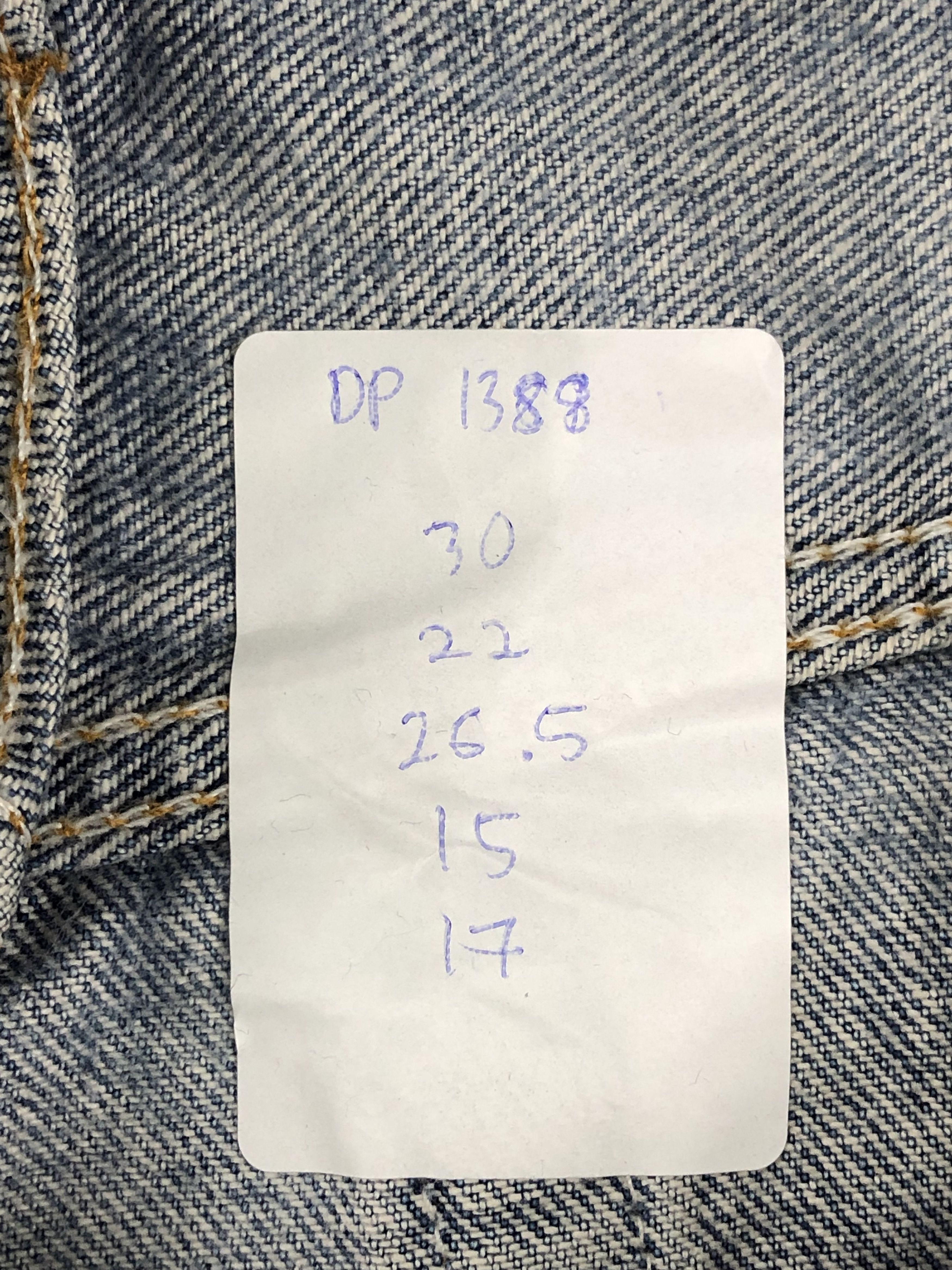 Levi's Vintage Levis Light Wash Jeans DP1388 Size US 30 / EU 46 - 11 Thumbnail