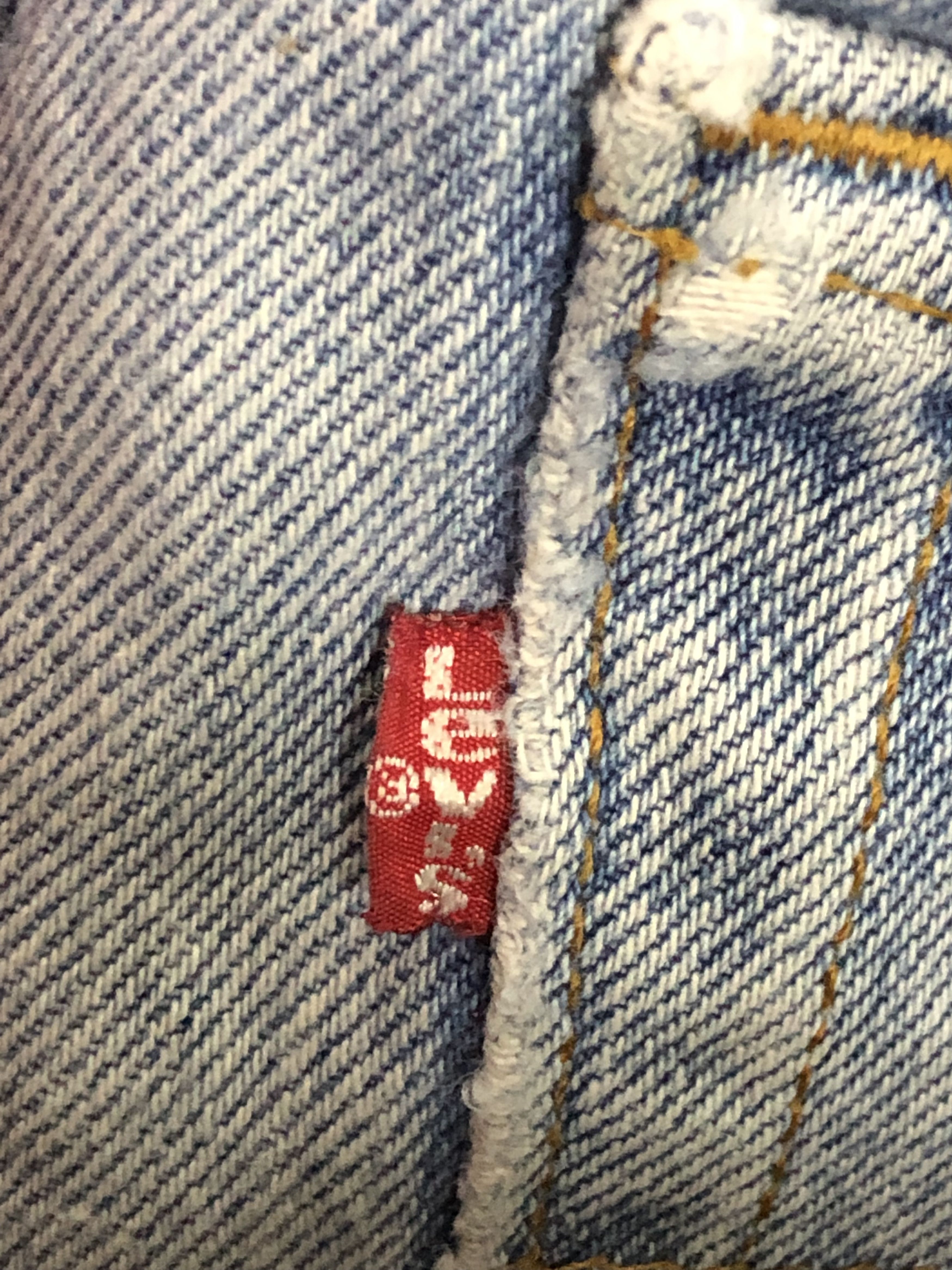 Levi's Vintage Levis Light Wash Jeans DP1388 Size US 30 / EU 46 - 6 Thumbnail