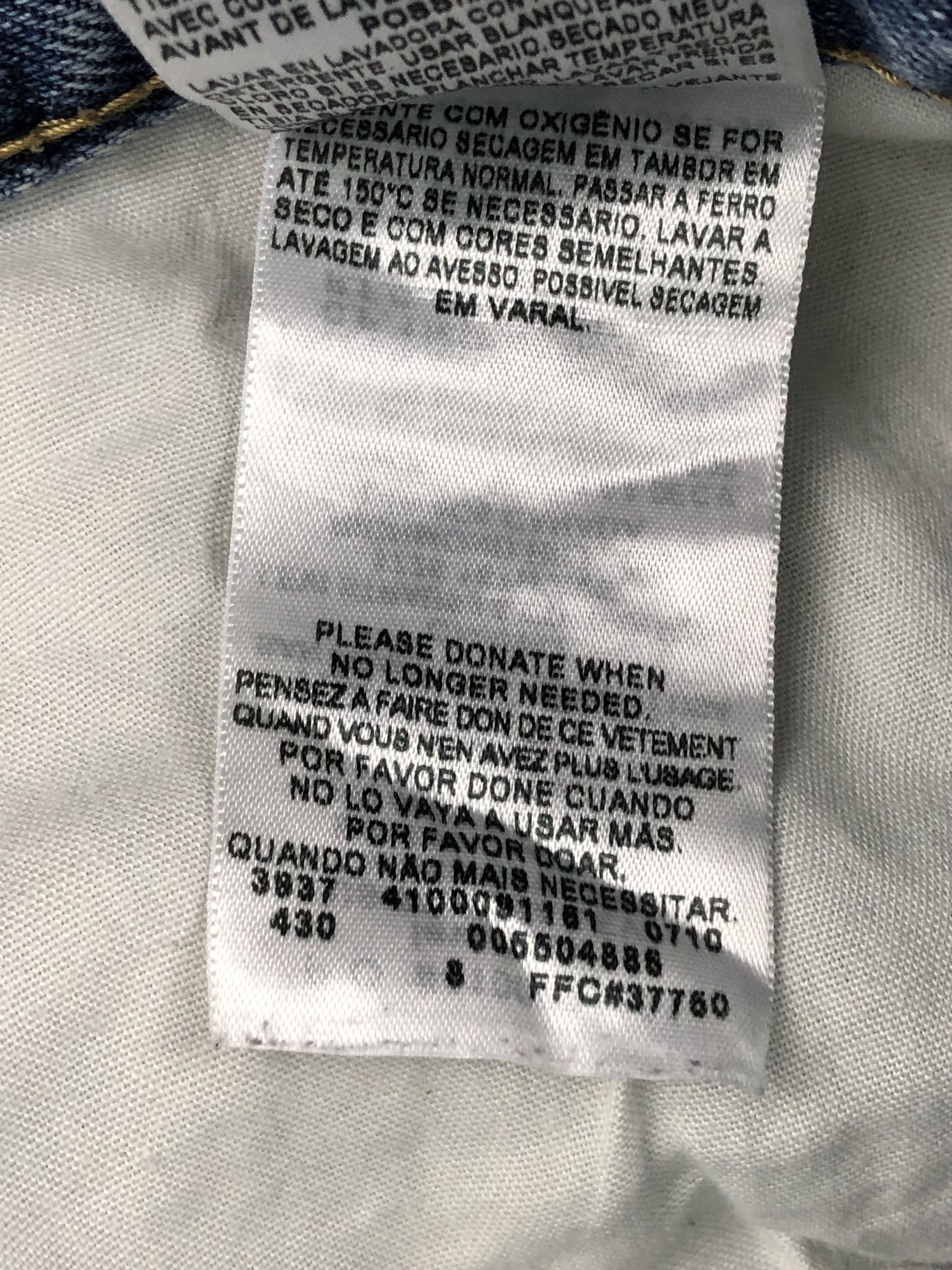 Levi's Faded Blue Vintage Levis 550 Jeans DP1418 Size US 38 / EU 54 - 8 Thumbnail