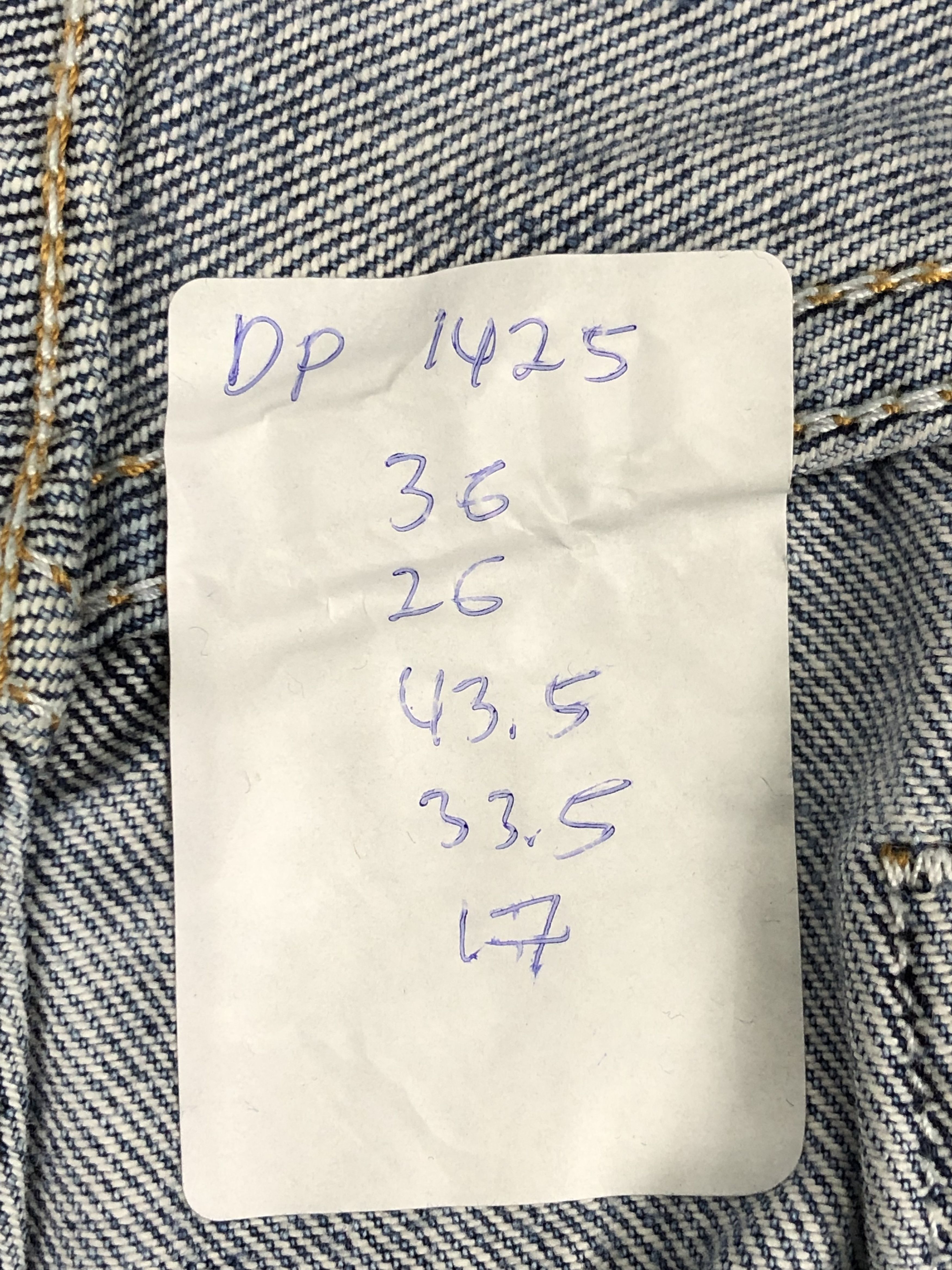 Levi's Vintage Levis 501 Light Blue Jeans DP1425 Size US 36 / EU 52 - 13 Thumbnail