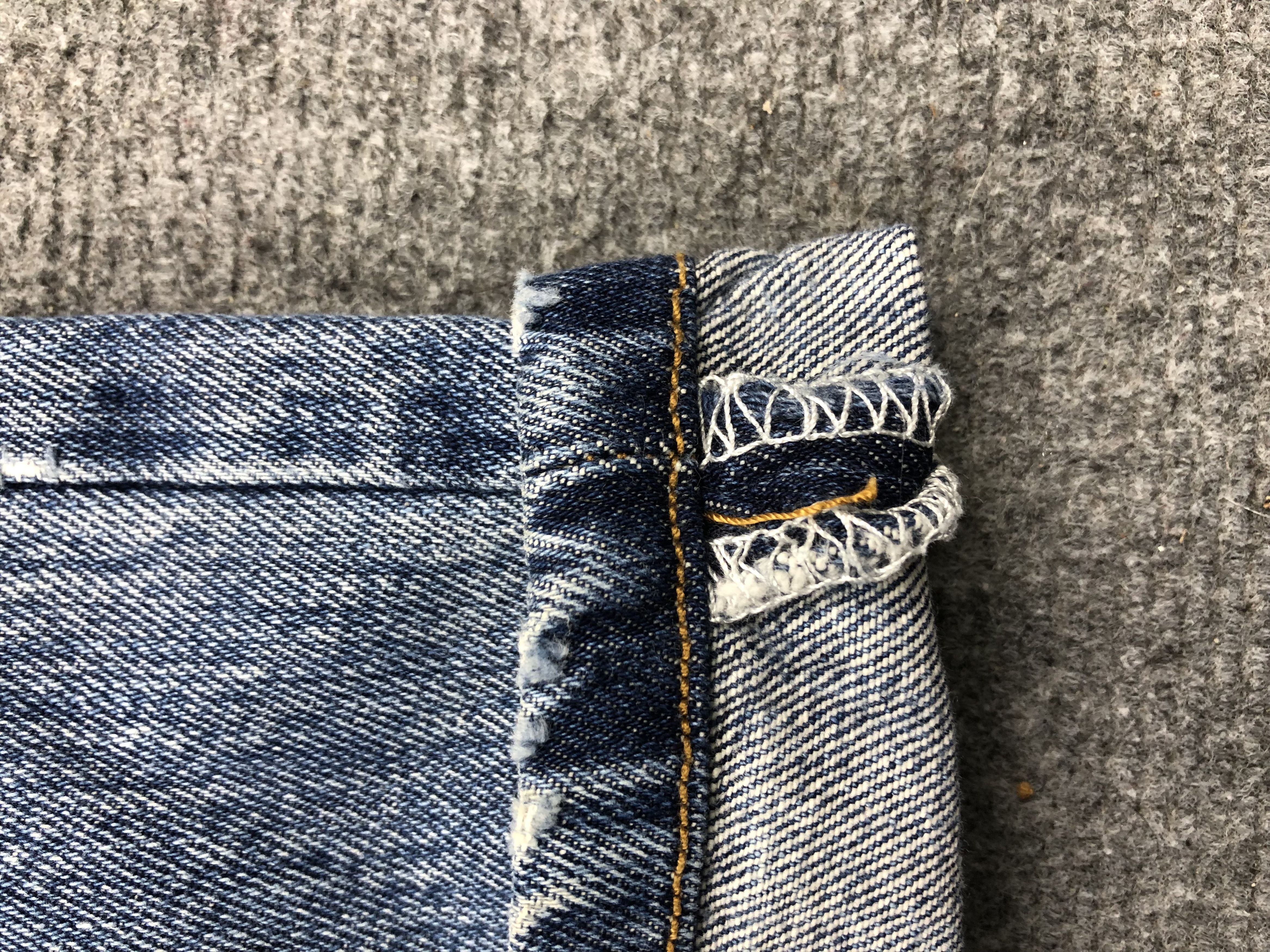 Levi's Vintage Levis 501 Light Blue Jeans DP1425 Size US 36 / EU 52 - 6 Thumbnail
