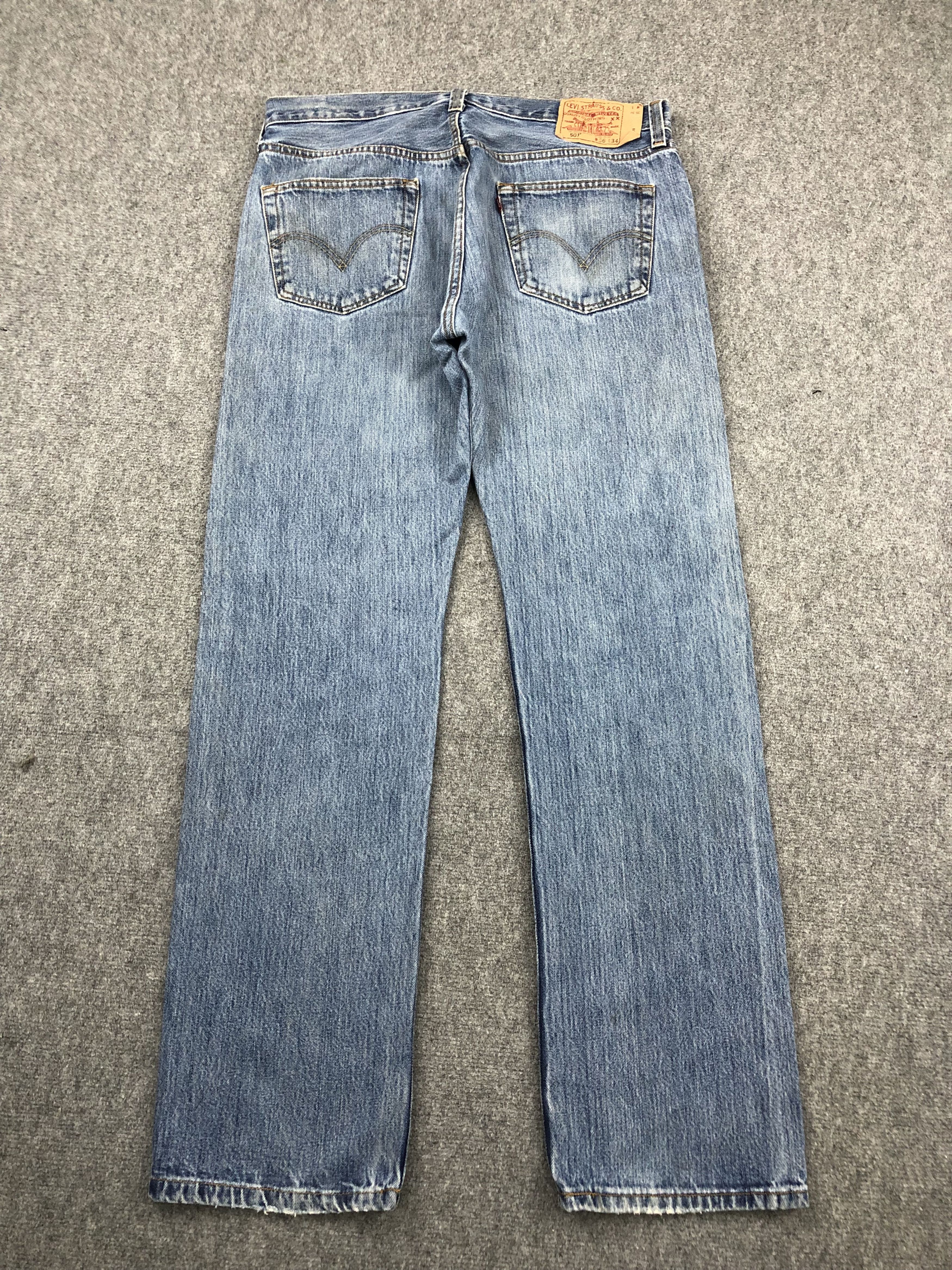 Levi's Vintage Levis 501 Light Blue Jeans DP1425 Size US 36 / EU 52 - 2 Thumbnail