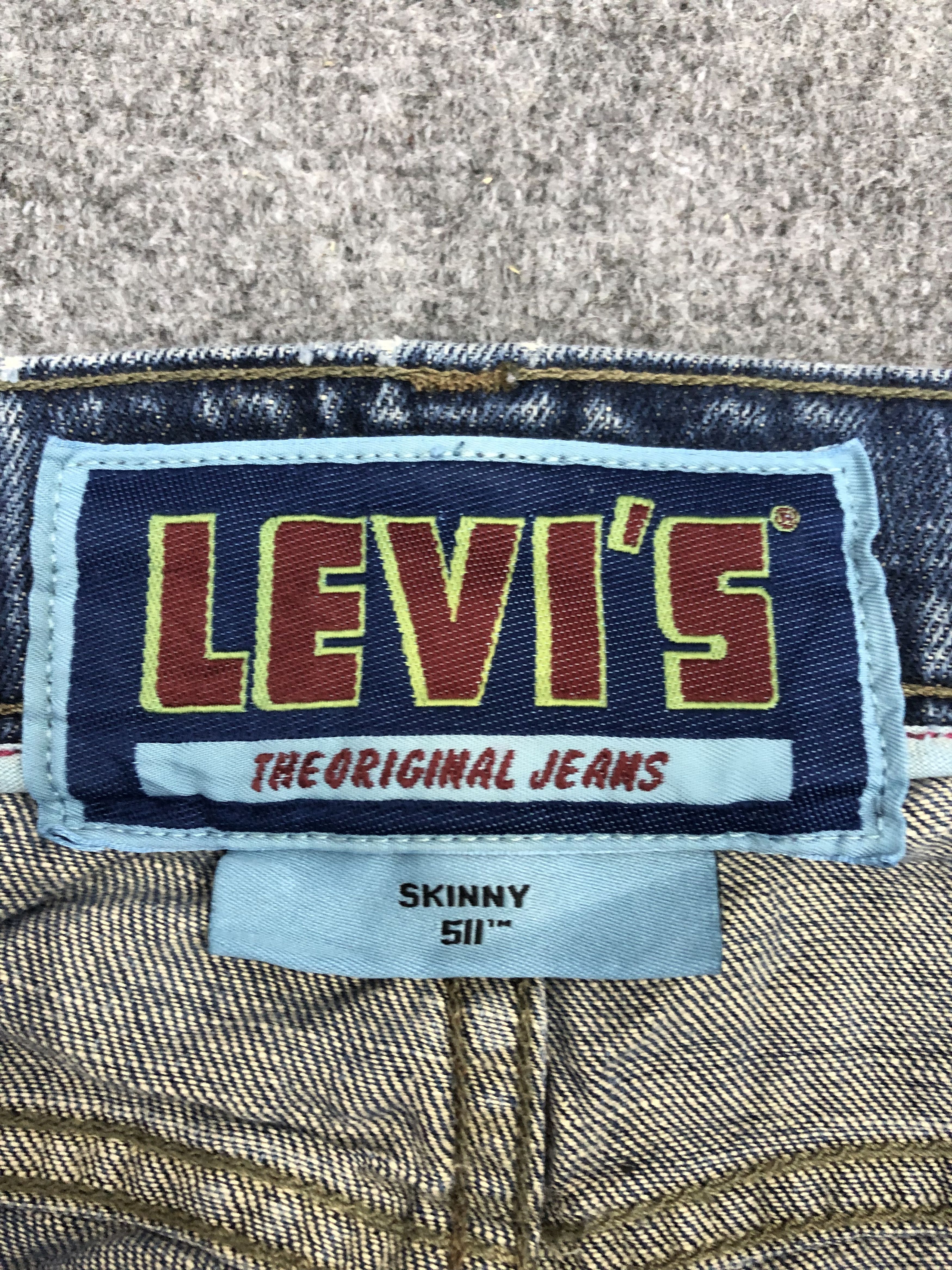 Levi's Vintage Levis 511 Jeans Sun Faded DP1111 Size US 37 - 6 Thumbnail
