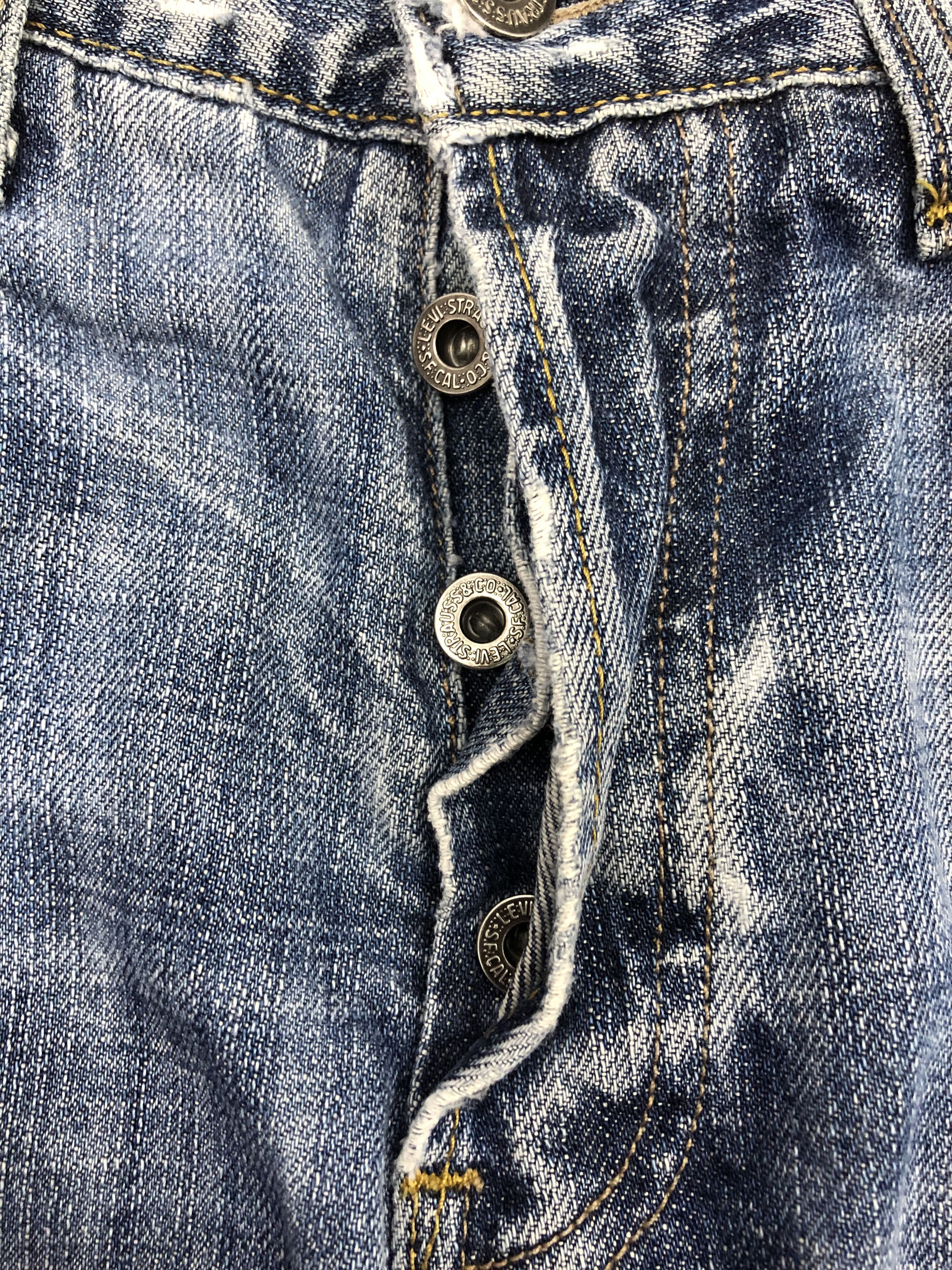 Levi's × Vintage Vintage Levis 539 Light Wash Jeans DP1113 Size US 33 - 9 Thumbnail