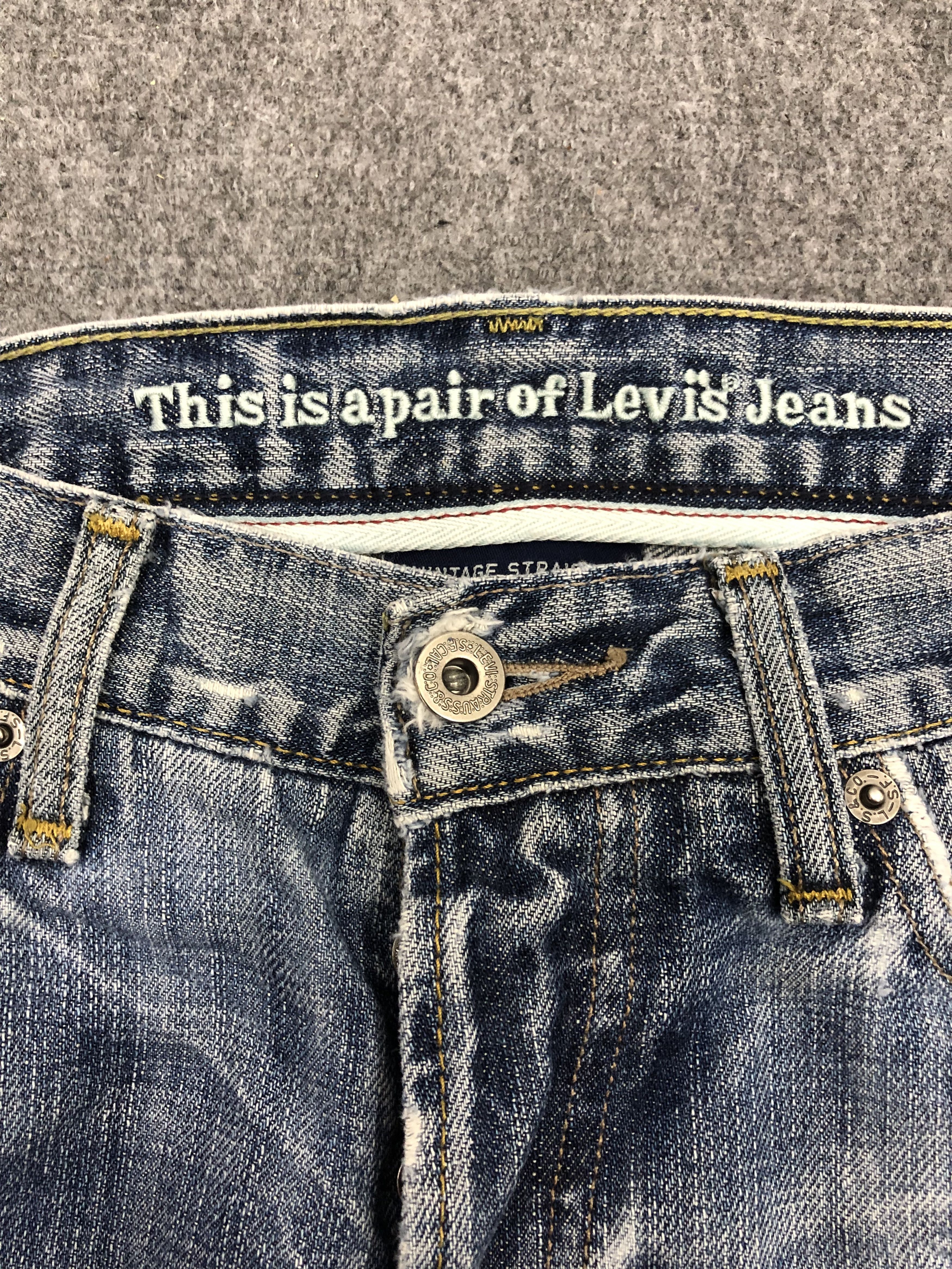 Levi's × Vintage Vintage Levis 539 Light Wash Jeans DP1113 Size US 33 - 8 Thumbnail