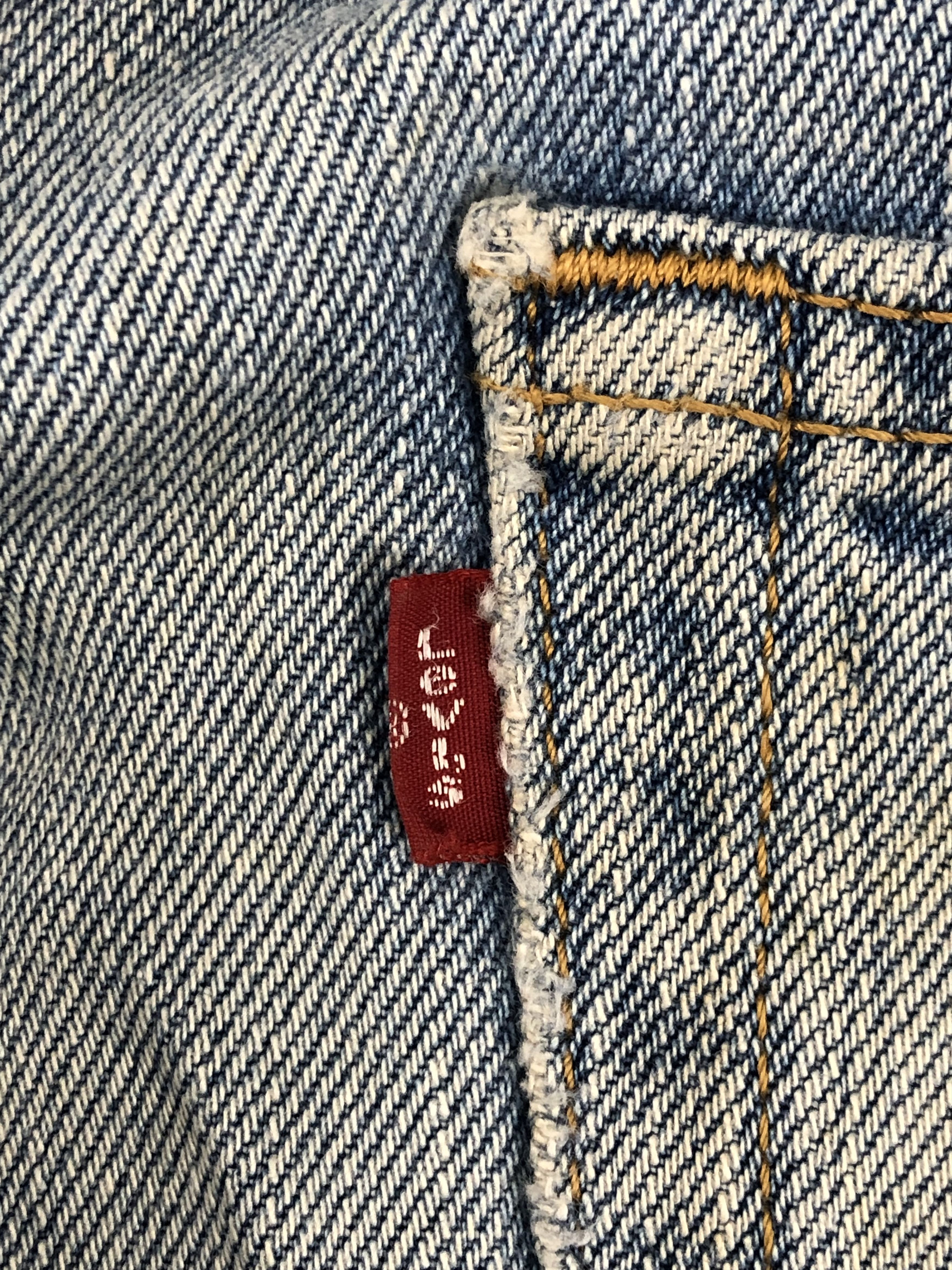 Levi's Vintage Levis 505 Light Wash Jeans DP1463 Size US 35 - 6 Thumbnail