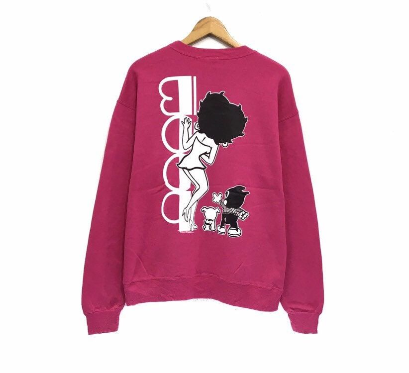Cartoon Network × Vintage × Warner Bros Vintage Betty Boop Crewneck Sweatshirt Size US L / EU 52-54 / 3 - 2 Thumbnail