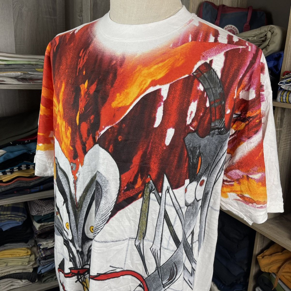 Band Tees × Pink Floyd × Vintage Vintage Pink Floyd The Wall Overprint 1999 Size US XL / EU 56 / 4 - 2 Thumbnail