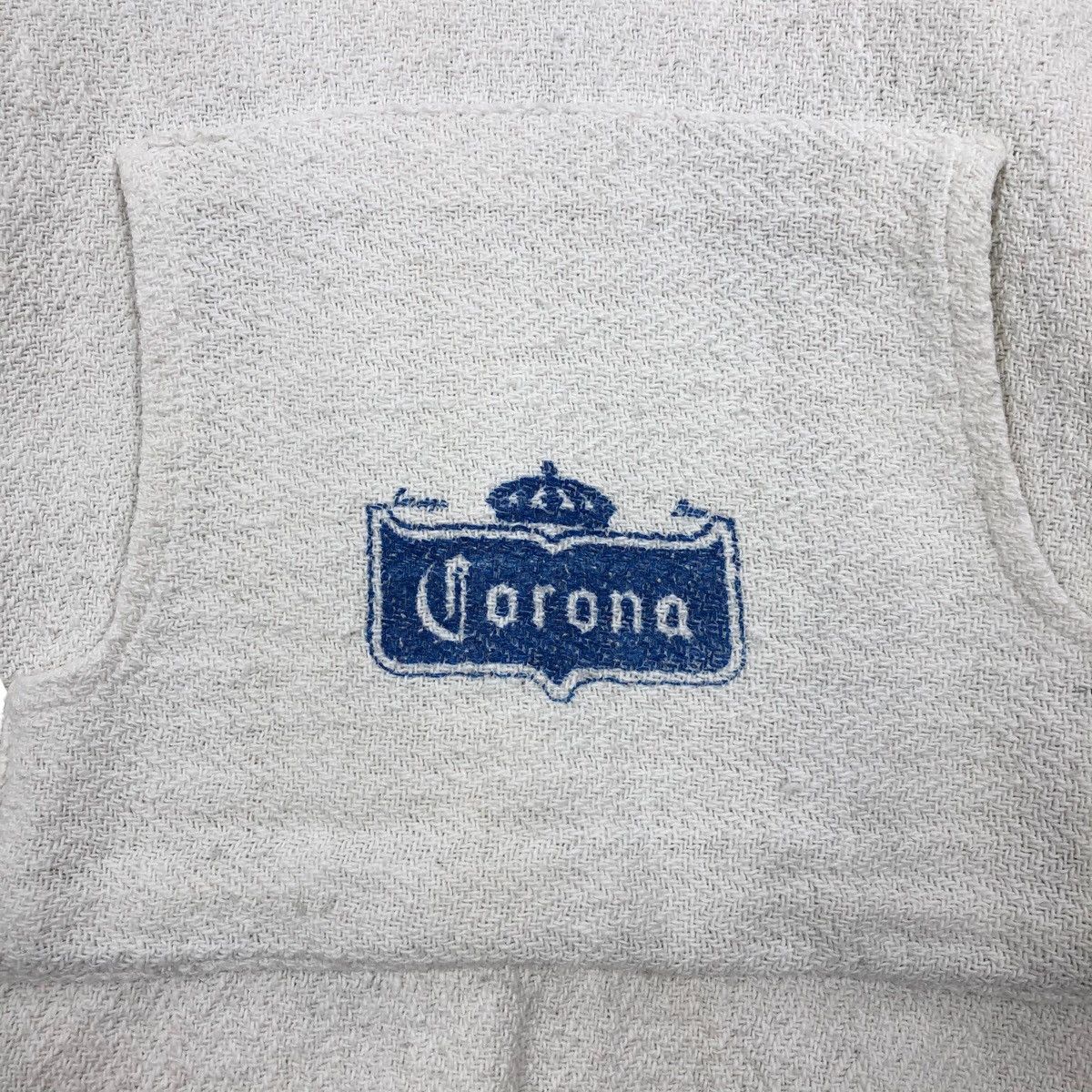 Baja East Vintage 90s Corona Beer Beach Club Baja Wool Hoodie Drug Rag Size US L / EU 52-54 / 3 - 7 Thumbnail