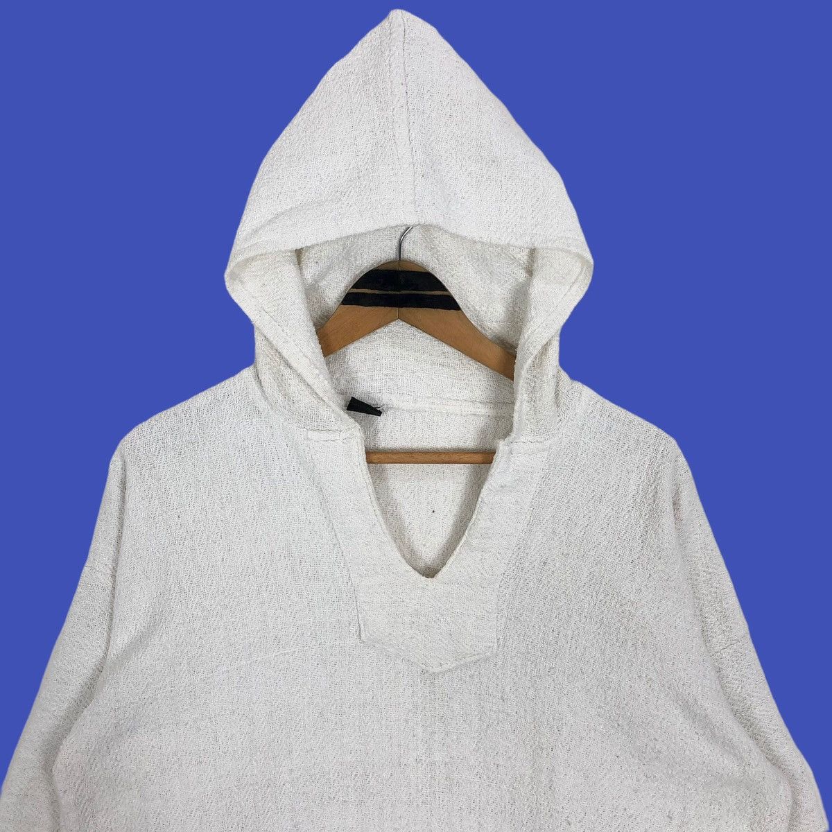 Baja East Vintage 90s Corona Beer Beach Club Baja Wool Hoodie Drug Rag Size US L / EU 52-54 / 3 - 4 Thumbnail