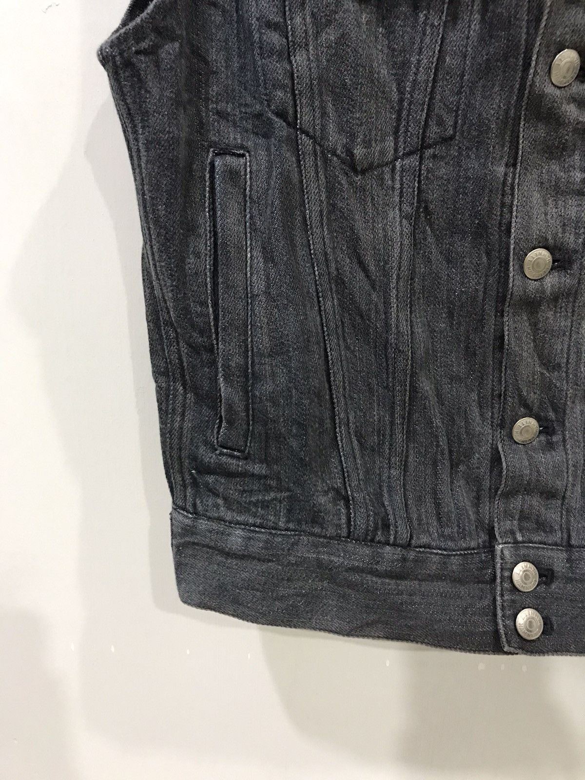 Designer × Katharine Hamnett London HAMNETT Trucker Denim Vest Size US M / EU 48-50 / 2 - 6 Thumbnail