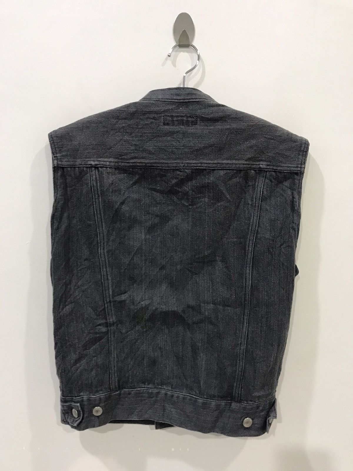 Designer × Katharine Hamnett London HAMNETT Trucker Denim Vest Size US M / EU 48-50 / 2 - 9 Thumbnail