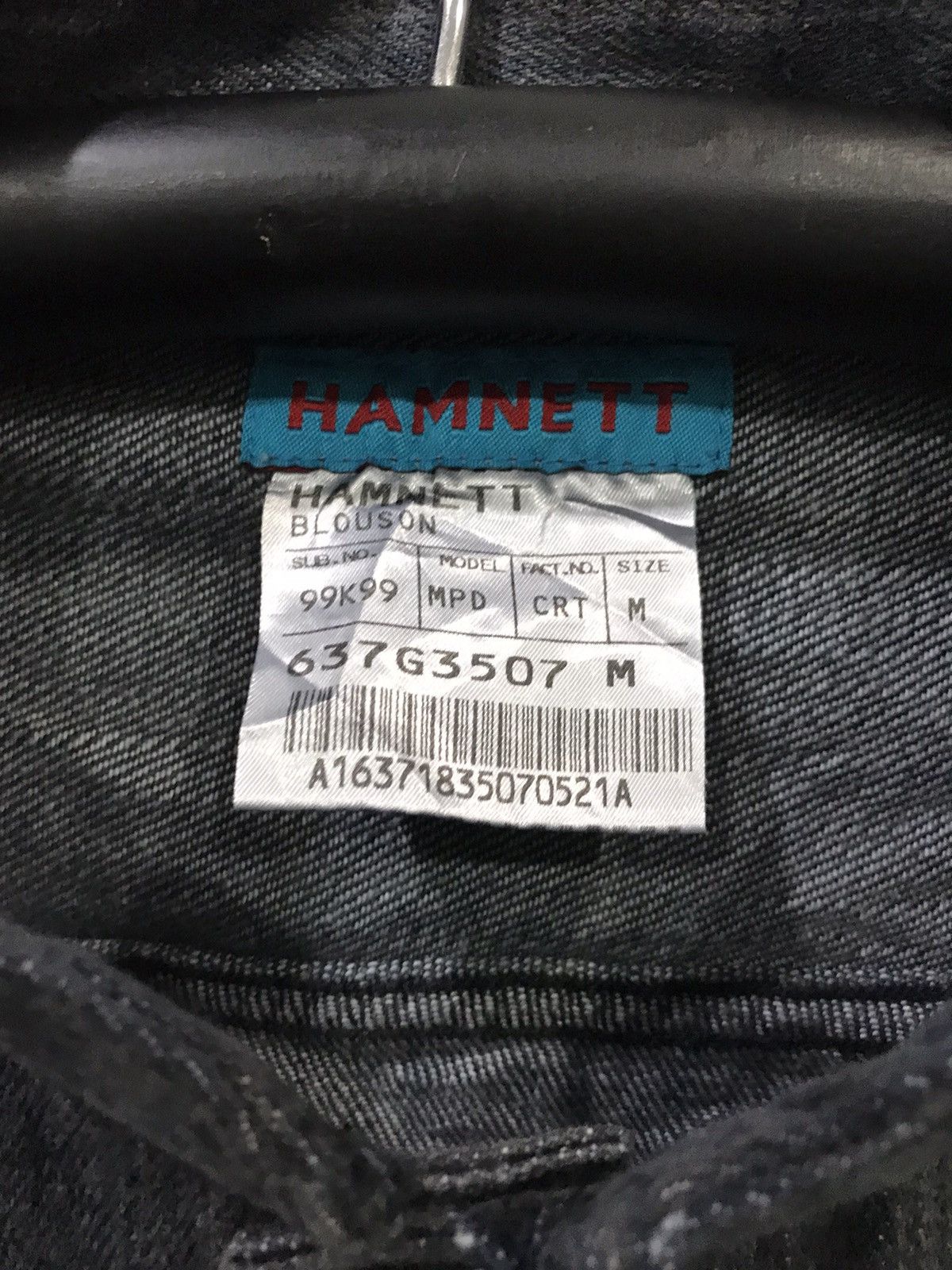 Designer × Katharine Hamnett London HAMNETT Trucker Denim Vest Size US M / EU 48-50 / 2 - 7 Thumbnail