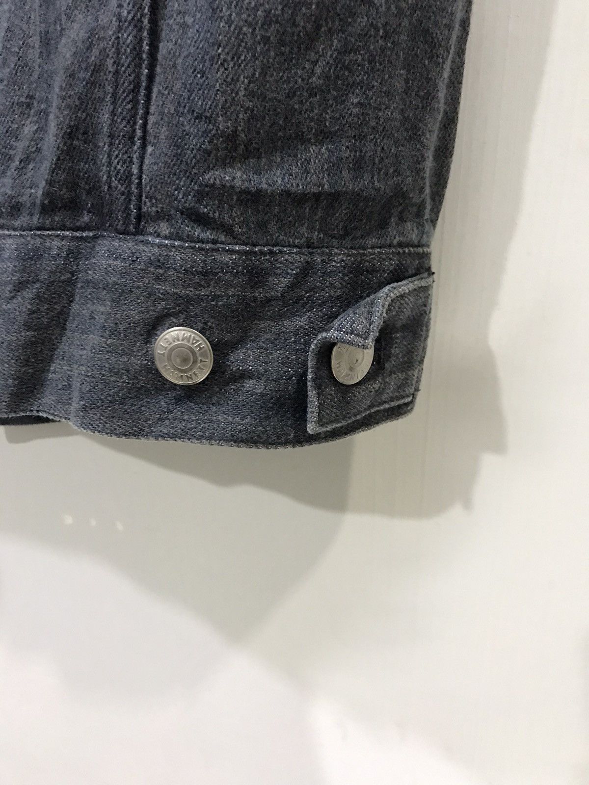 Designer × Katharine Hamnett London HAMNETT Trucker Denim Vest Size US M / EU 48-50 / 2 - 10 Thumbnail