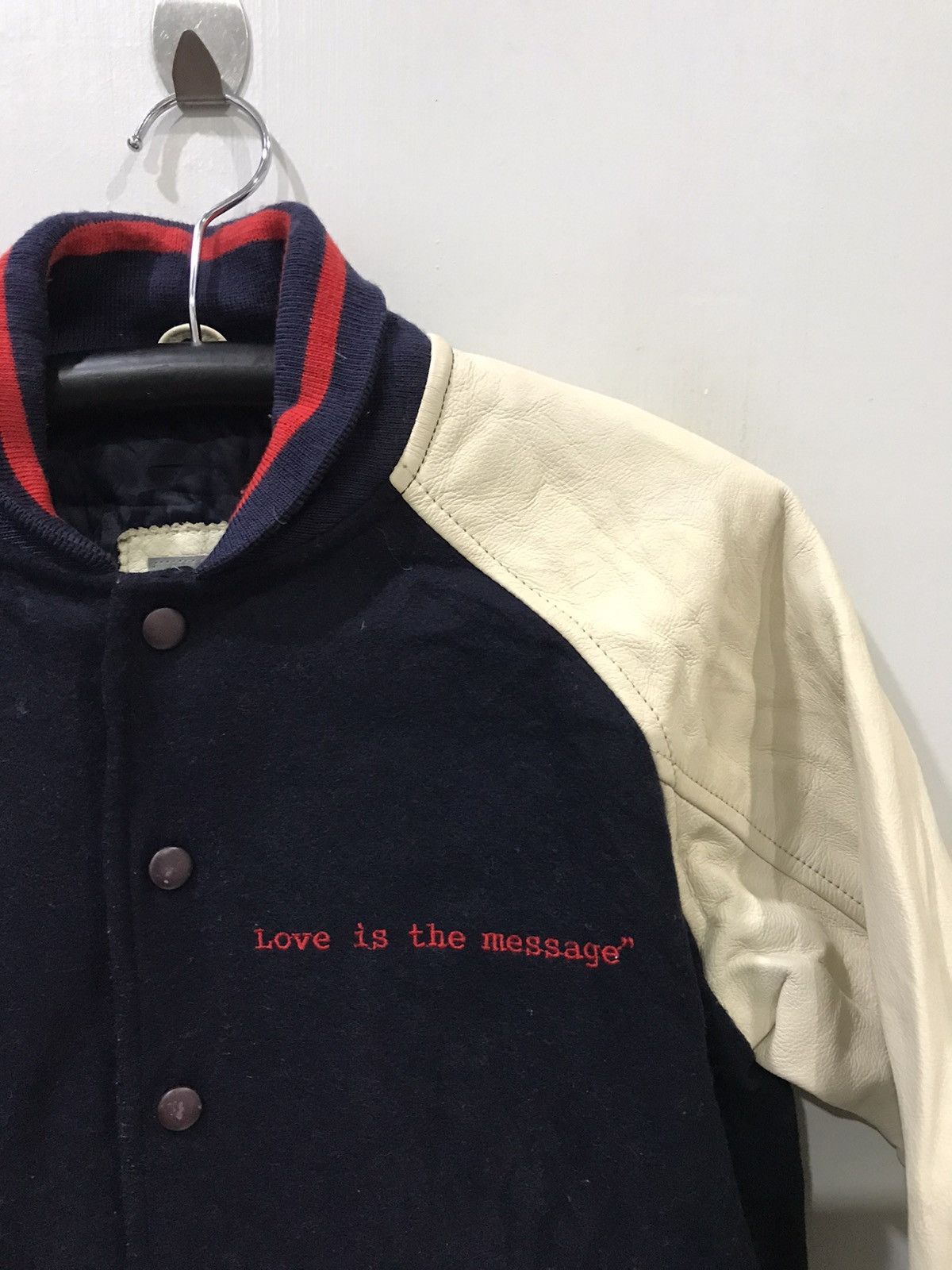 Vintage 💥MINIMALIS💥TVintage FEDU Very Rare Raglan Varsity Jacket Size US M / EU 48-50 / 2 - 2 Thumbnail