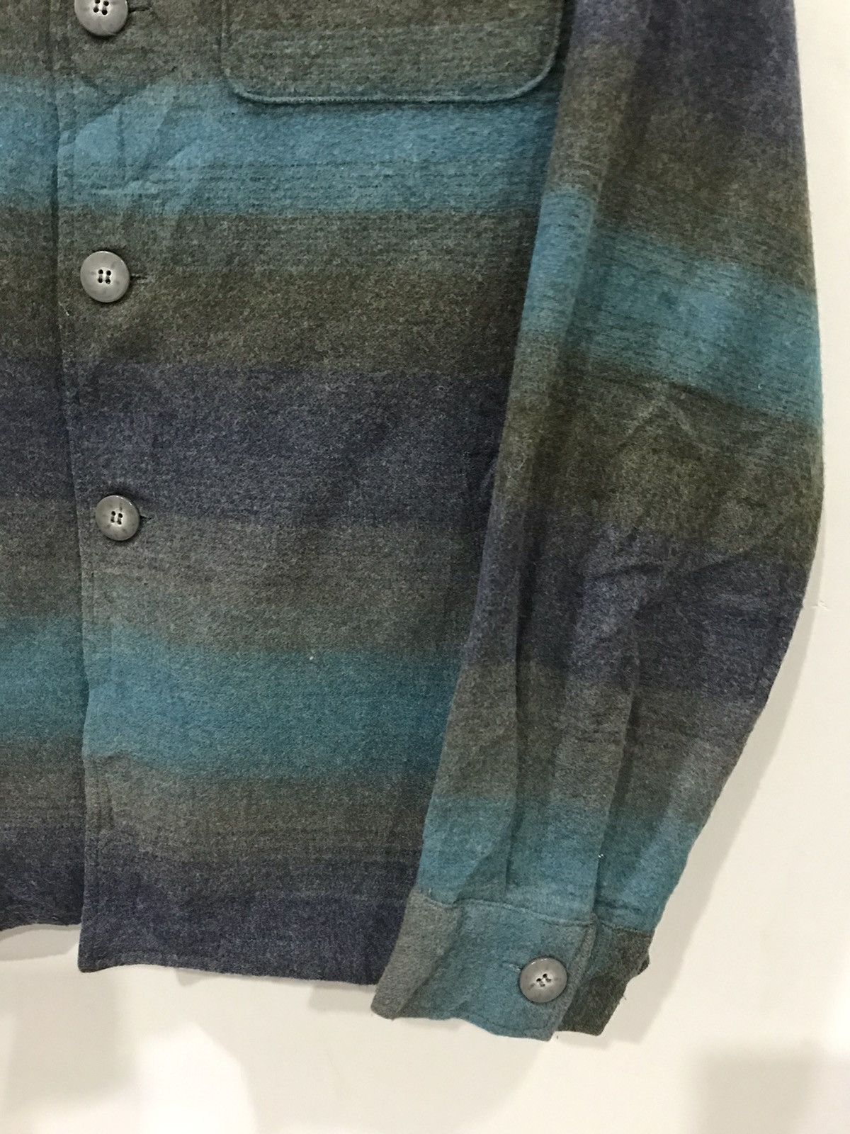 Oshkosh OSHKOSH Multipockets Aryclic Wool Light Jacket Size US L / EU 52-54 / 3 - 5 Thumbnail