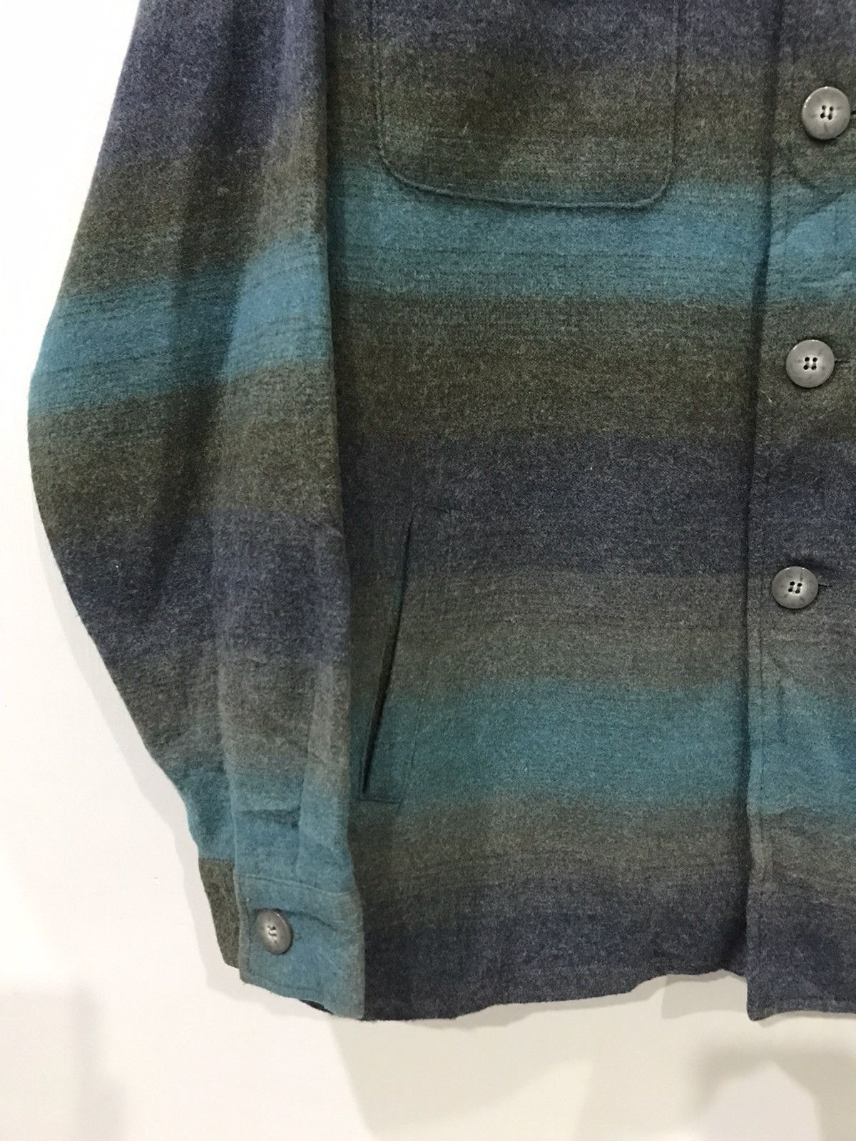Oshkosh OSHKOSH Multipockets Aryclic Wool Light Jacket Size US L / EU 52-54 / 3 - 6 Thumbnail
