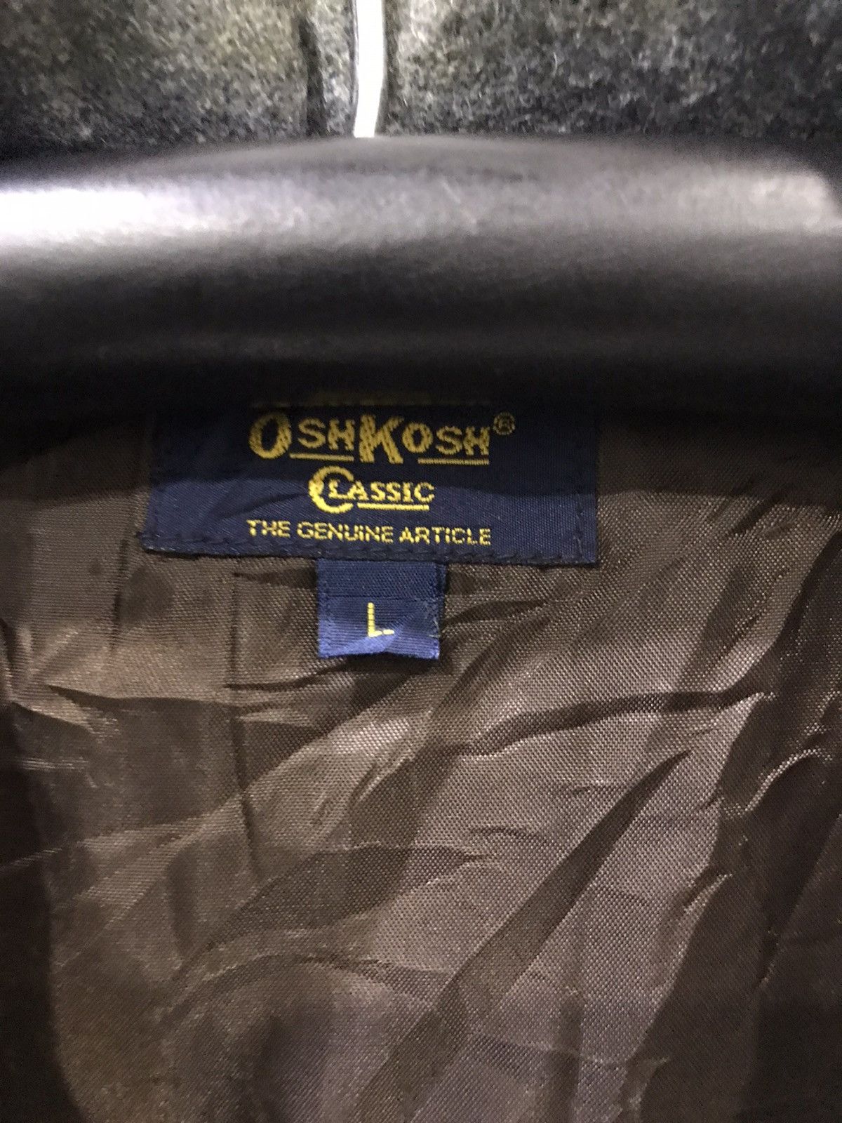 Oshkosh OSHKOSH Multipockets Aryclic Wool Light Jacket Size US L / EU 52-54 / 3 - 8 Thumbnail