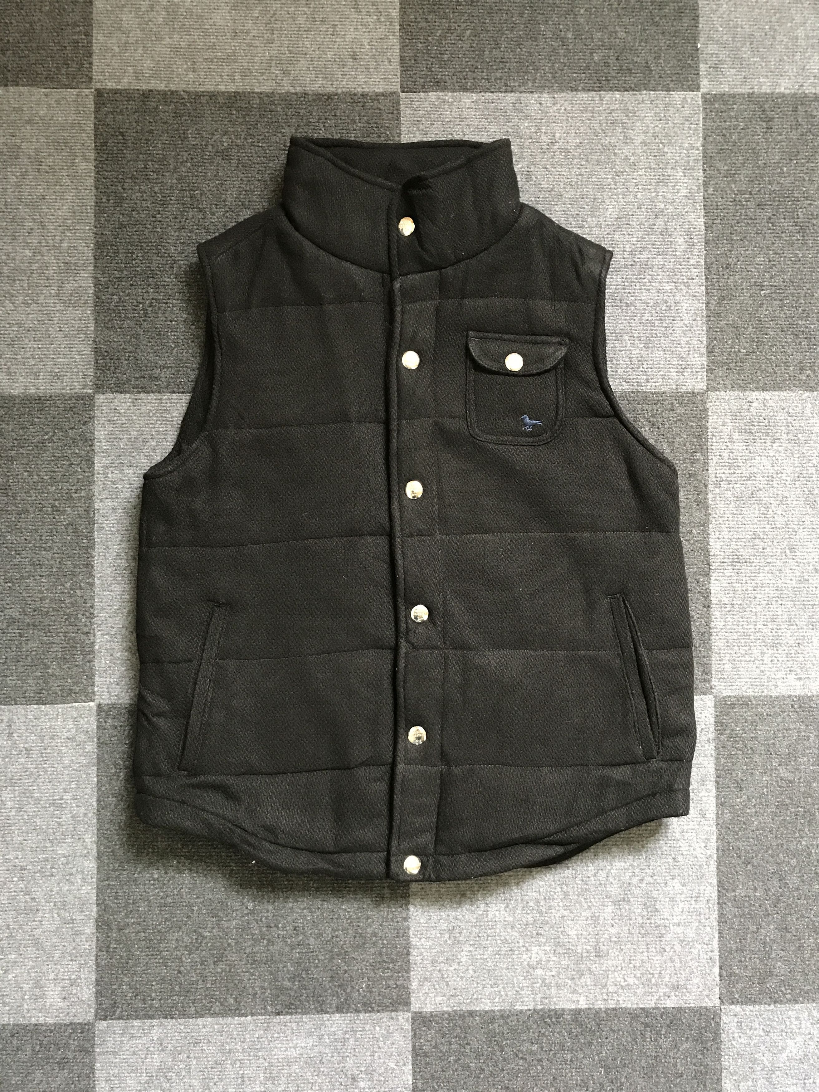 image of V1 Modern Amusement Single Pocket Vest in Black, Men's (Size Large)