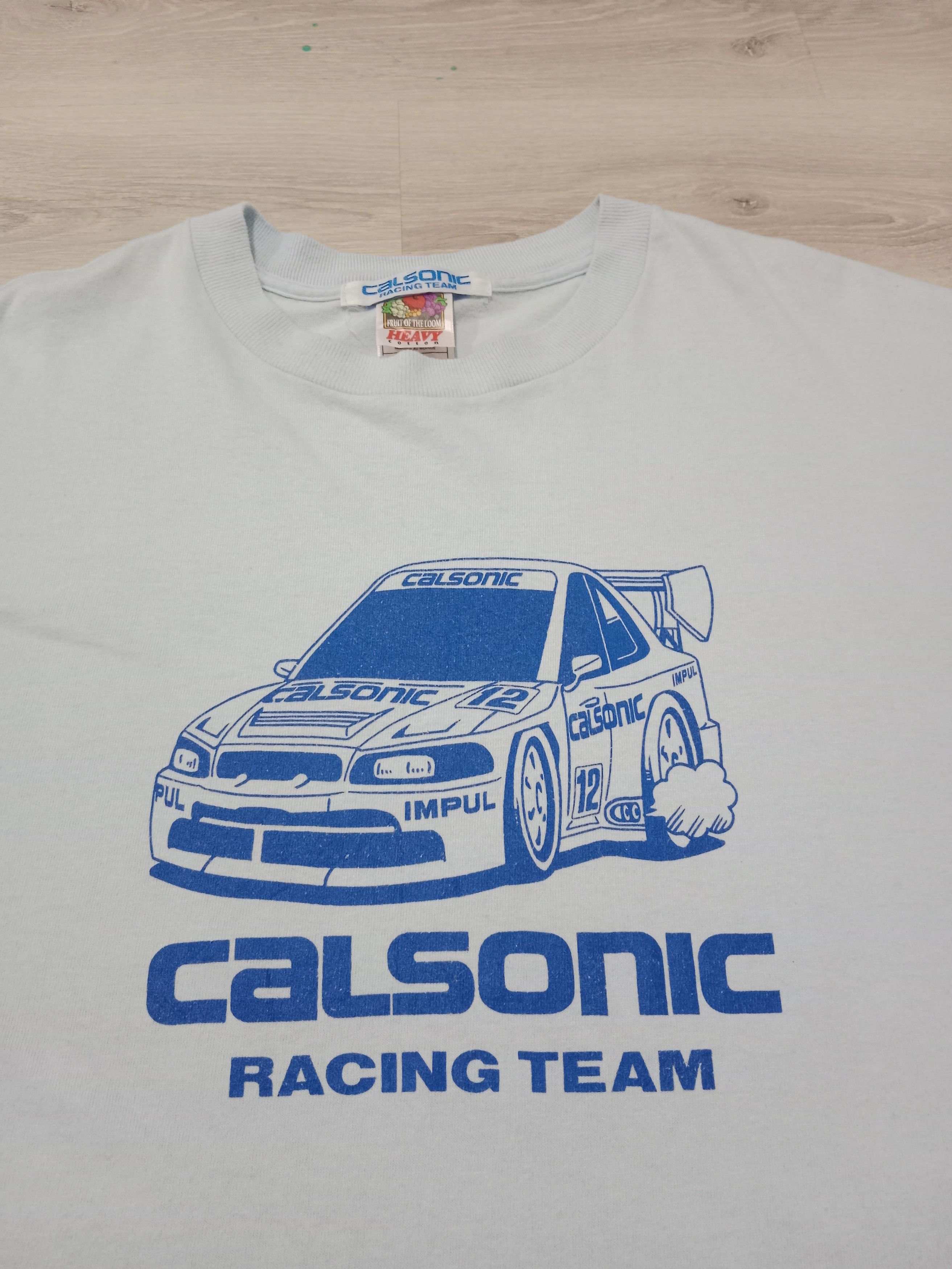 Gear for Sports Vintage 🔥Impul Calsonic Racing Team Tee Size US L / EU 52-54 / 3 - 1 Thumbnail