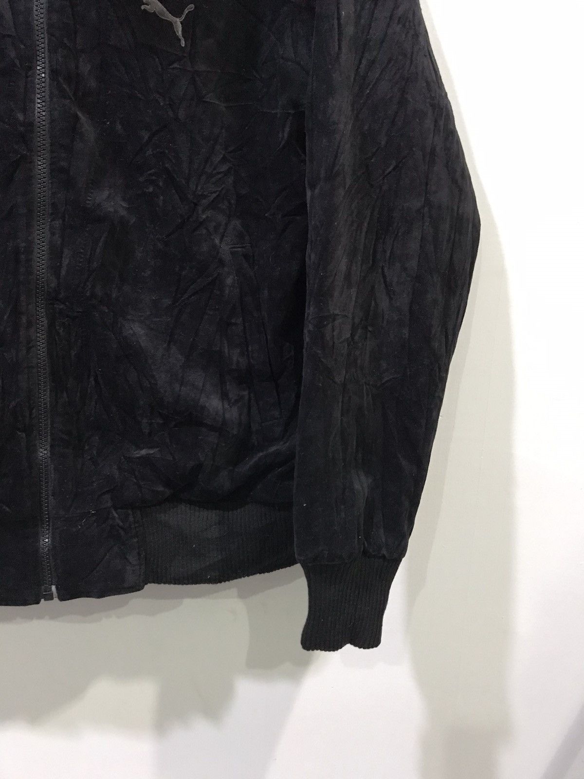 Puma PUMA Sportswear Reversible Velvet/Quilted Varsity Jacket Size US L / EU 52-54 / 3 - 11 Thumbnail