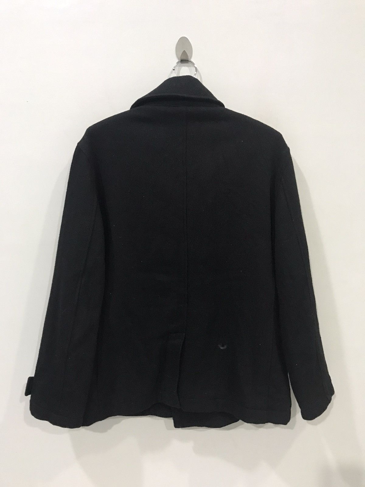 Japanese Brand mangrove Japan Black Double Breast USN Peacoat Size US L / EU 52-54 / 3 - 9 Thumbnail