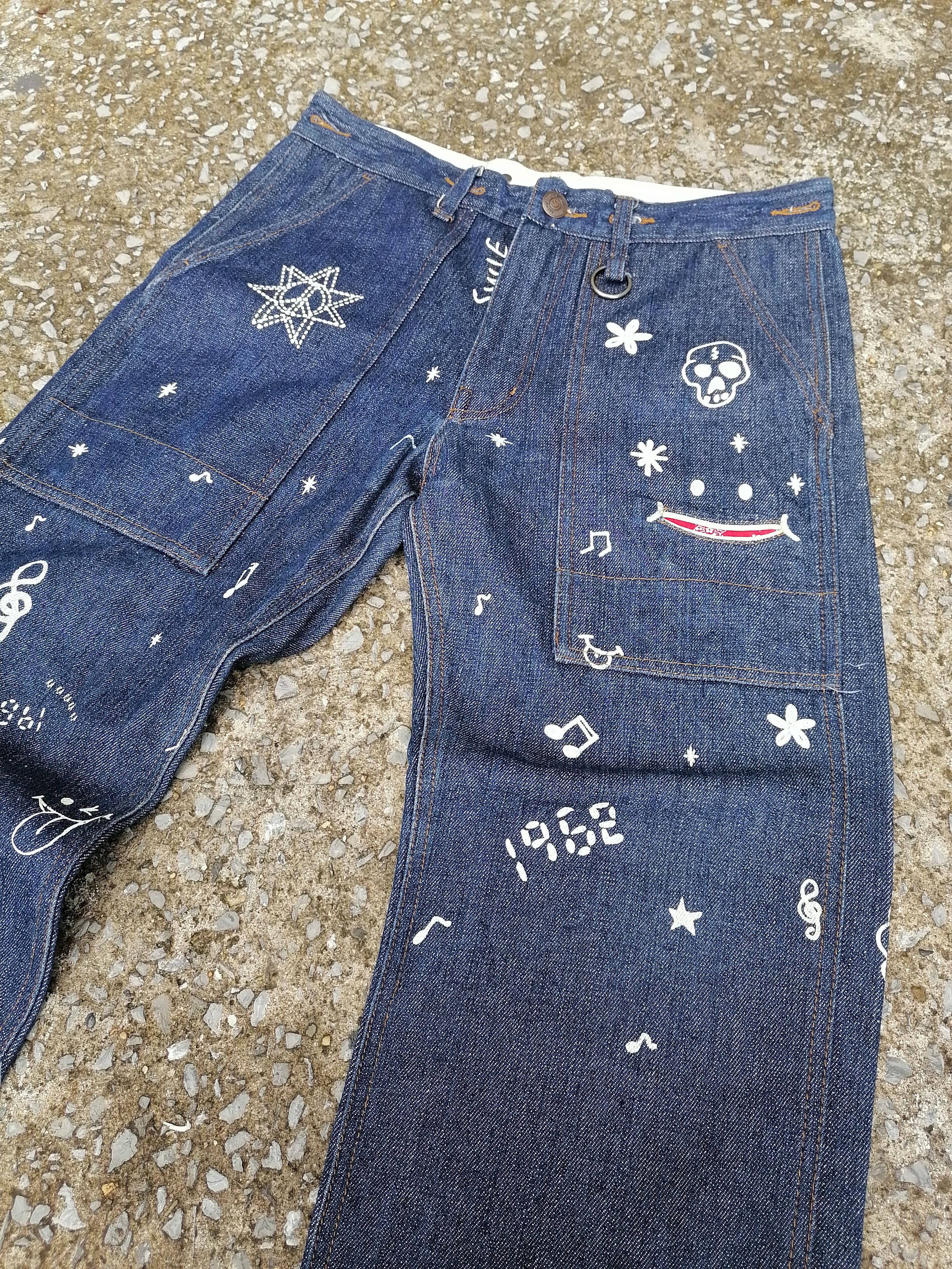 Japanese Brand Japanesebrand Up! Smile Jeans Size US 31 - 3 Thumbnail