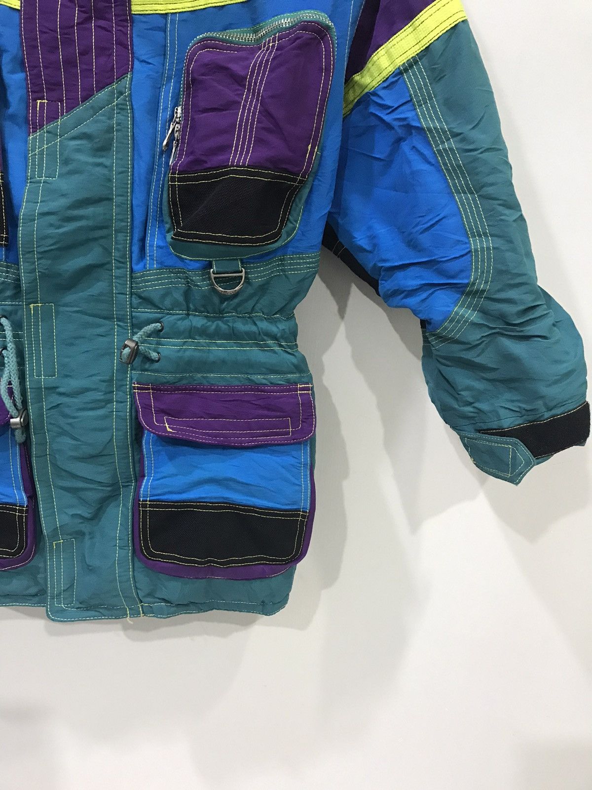 Ellesse ellesse Italy Multicolour Multipocket Ski Hoodie Jacket Size US XS / EU 42 / 0 - 5 Thumbnail
