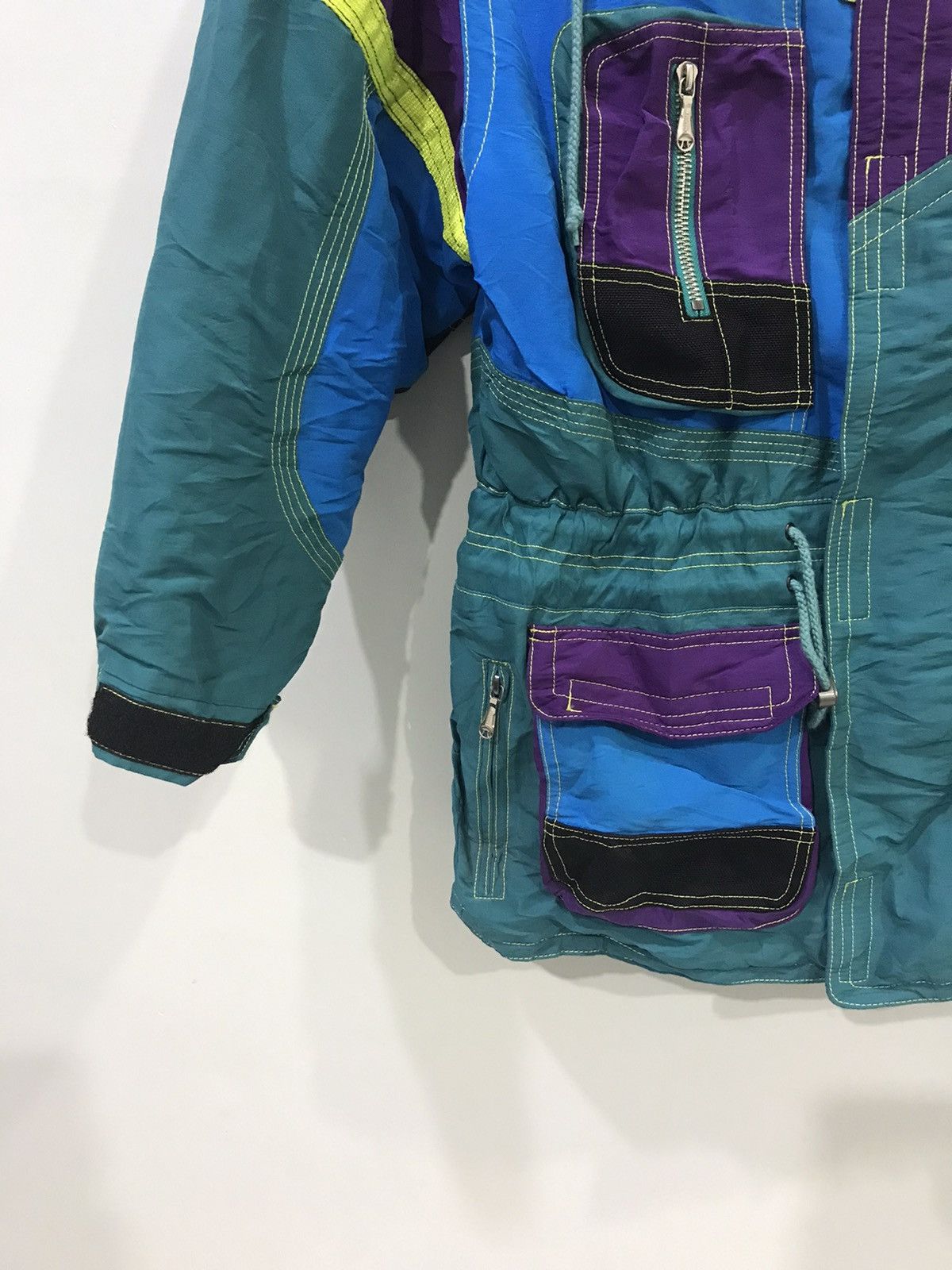 Ellesse ellesse Italy Multicolour Multipocket Ski Hoodie Jacket Size US XS / EU 42 / 0 - 6 Thumbnail