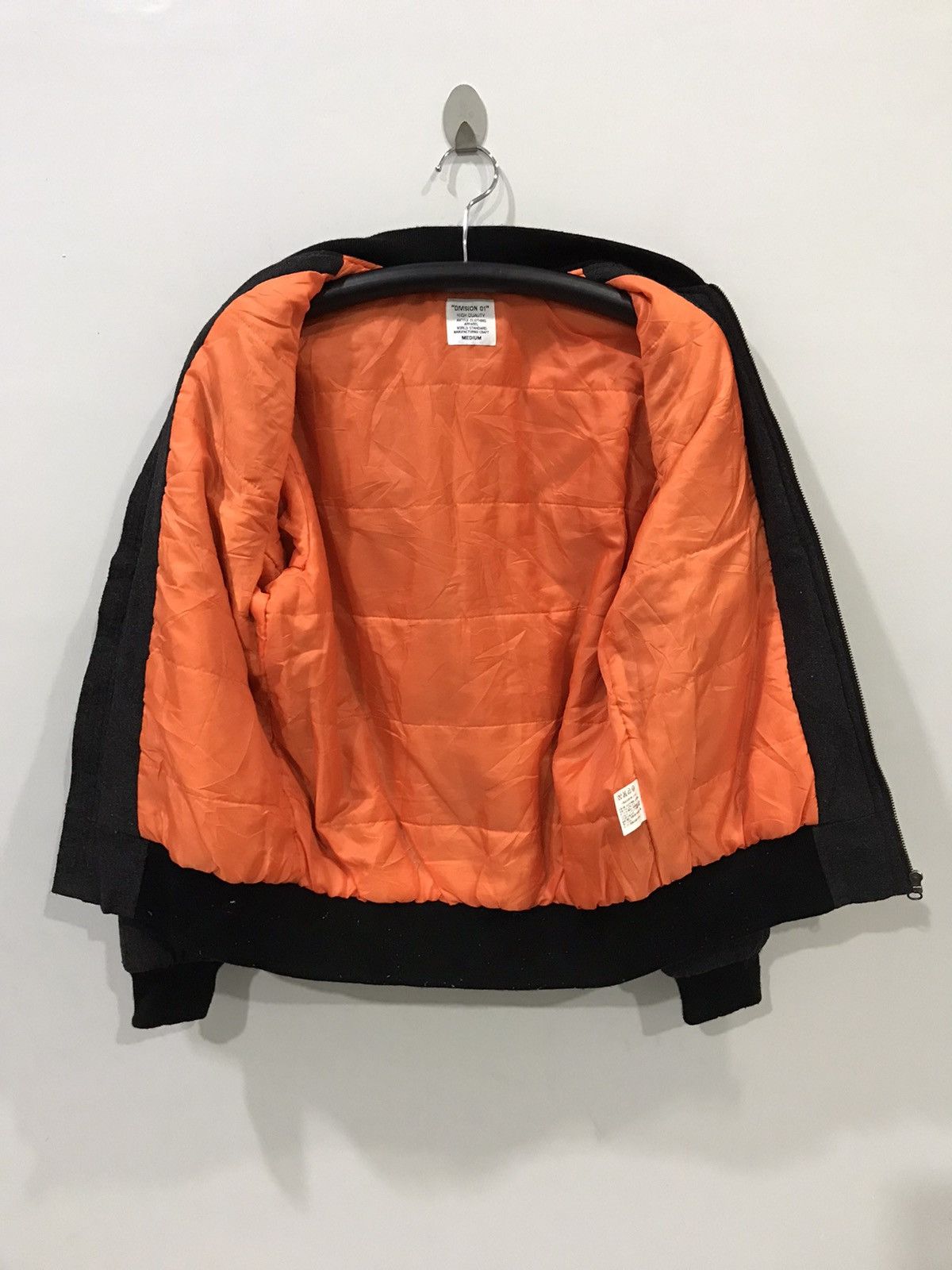 Japanese Brand DIVISION 01 Japan Wool Bomber Jacket Size US M / EU 48-50 / 2 - 10 Thumbnail