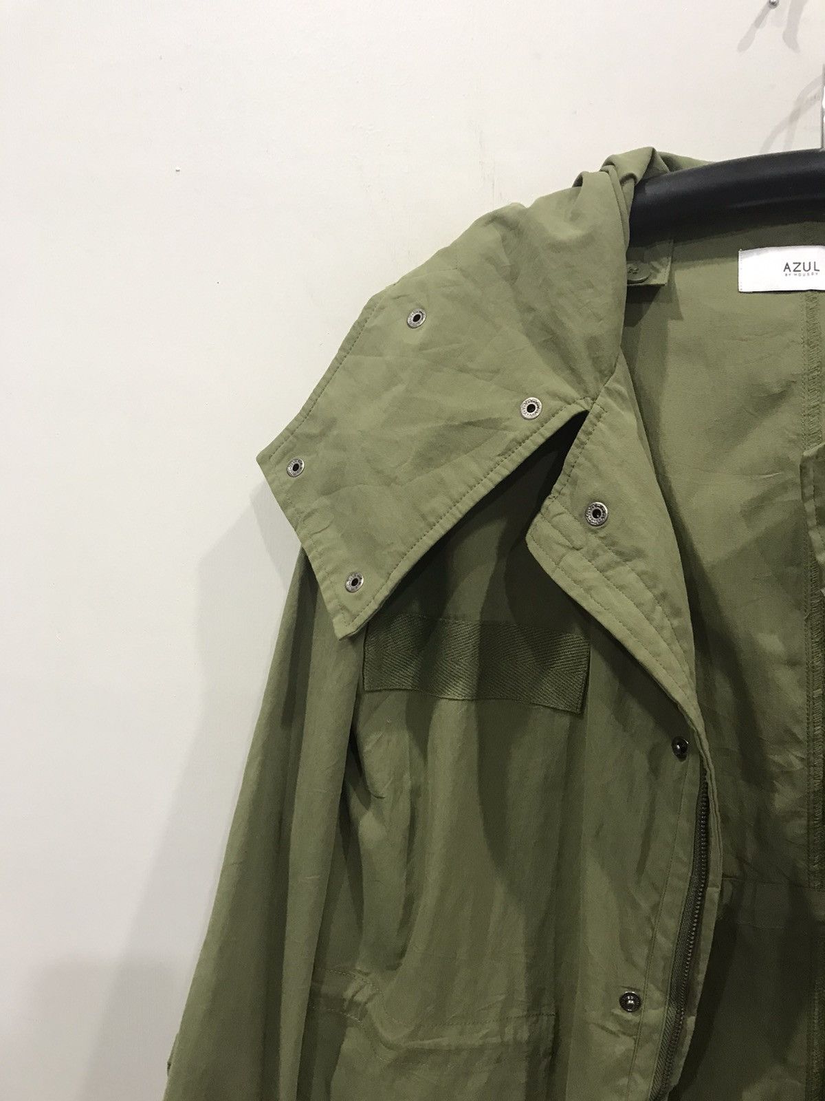 Japanese Brand AZUL Military Design Light Oversize Parka Size US S / EU 44-46 / 1 - 4 Thumbnail