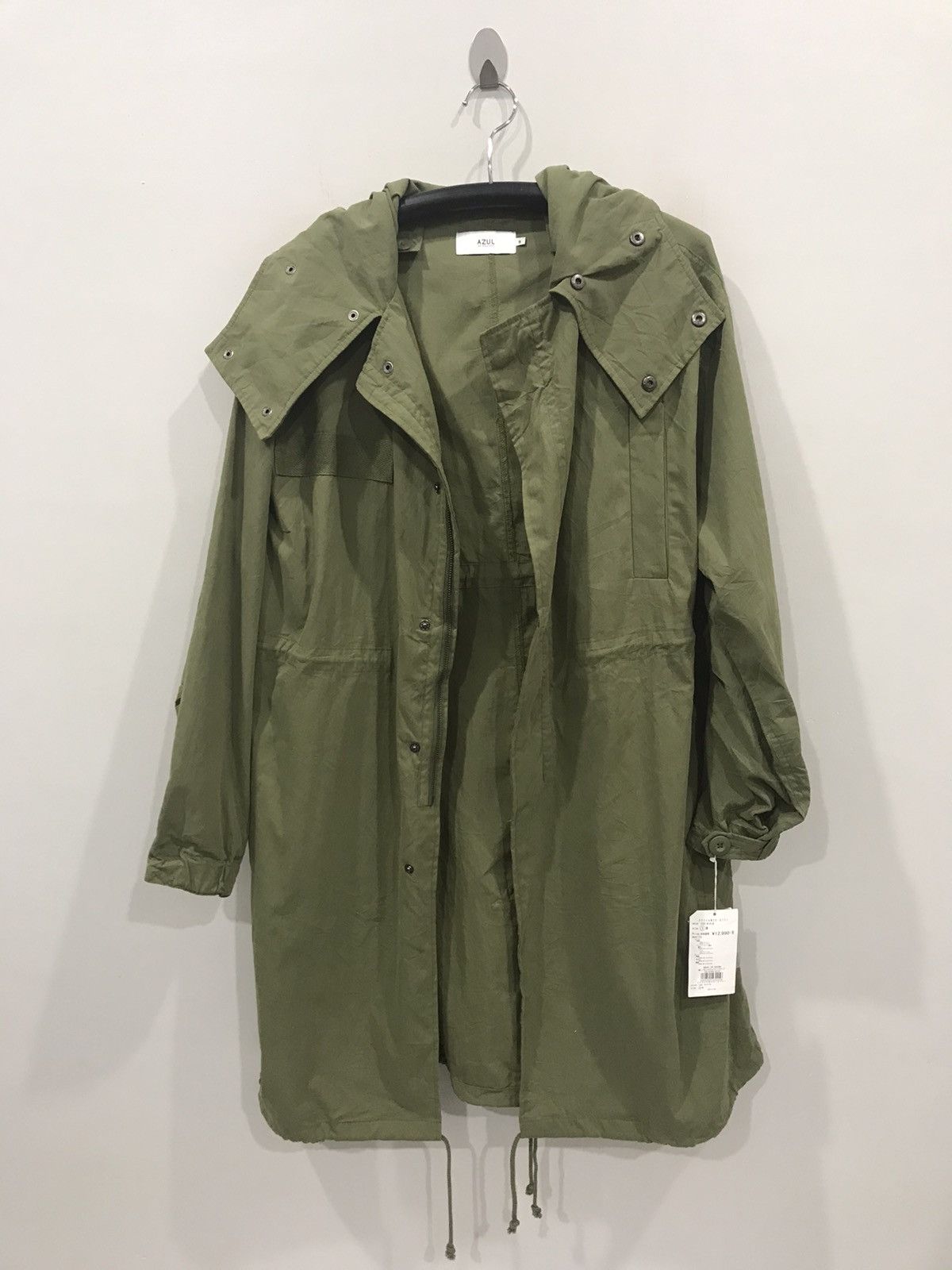 AZUL Military Design Light Oversize Parka