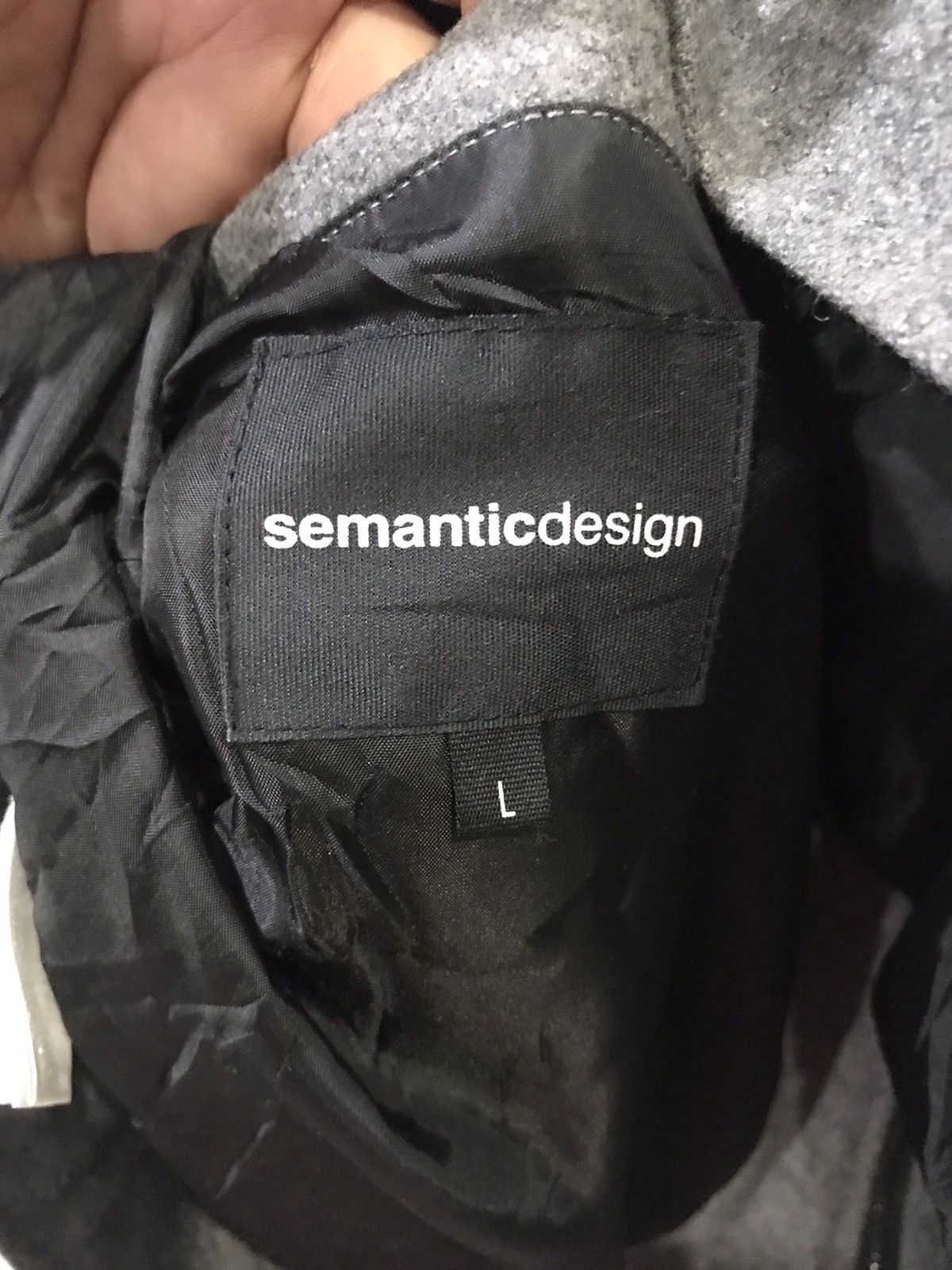 Japanese Brand × Seditionaries semanticdesign Japan Hybrid Wool Knot Multipocket Jacket Size US L / EU 52-54 / 3 - 9 Thumbnail
