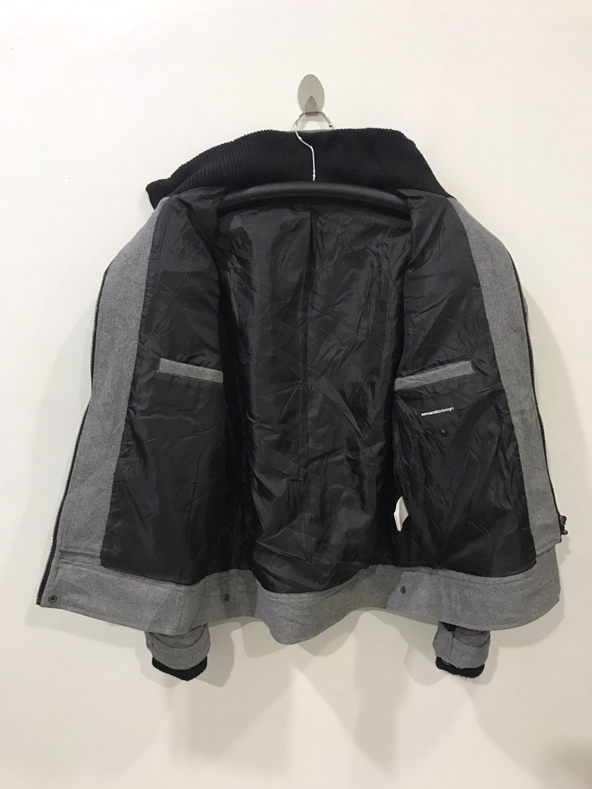 Japanese Brand × Seditionaries semanticdesign Japan Hybrid Wool Knot Multipocket Jacket Size US L / EU 52-54 / 3 - 11 Thumbnail