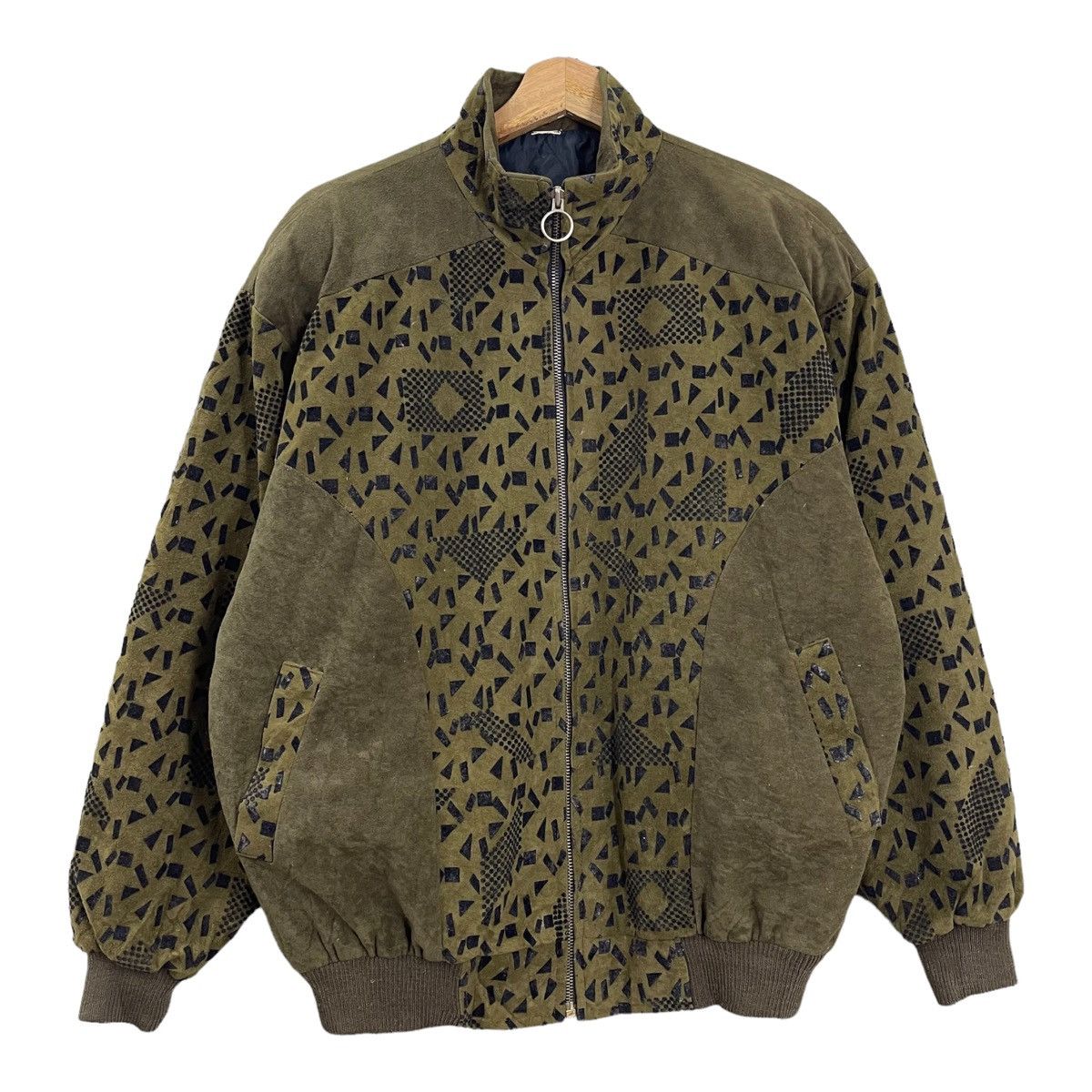 Japanese Brand Vintage Bomber style jacket unbrand Size US L / EU 52-54 / 3 - 1 Thumbnail