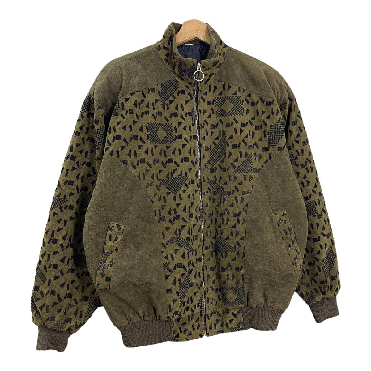 Japanese Brand Vintage Bomber style jacket unbrand Size US L / EU 52-54 / 3 - 2 Thumbnail