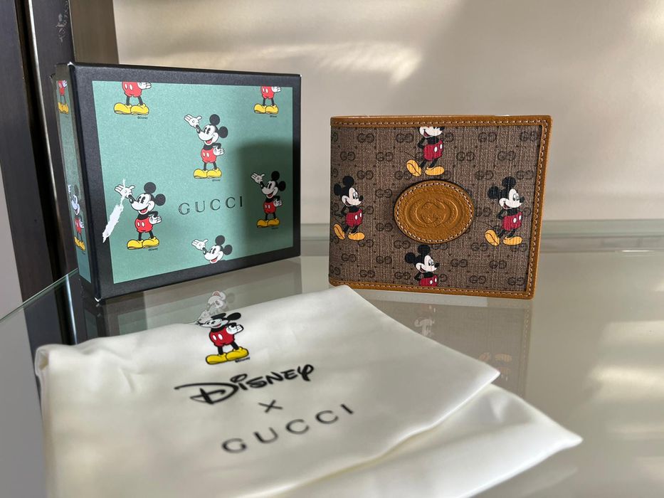 Gucci Mickey Mouse Wallet in Multicolor Grailed