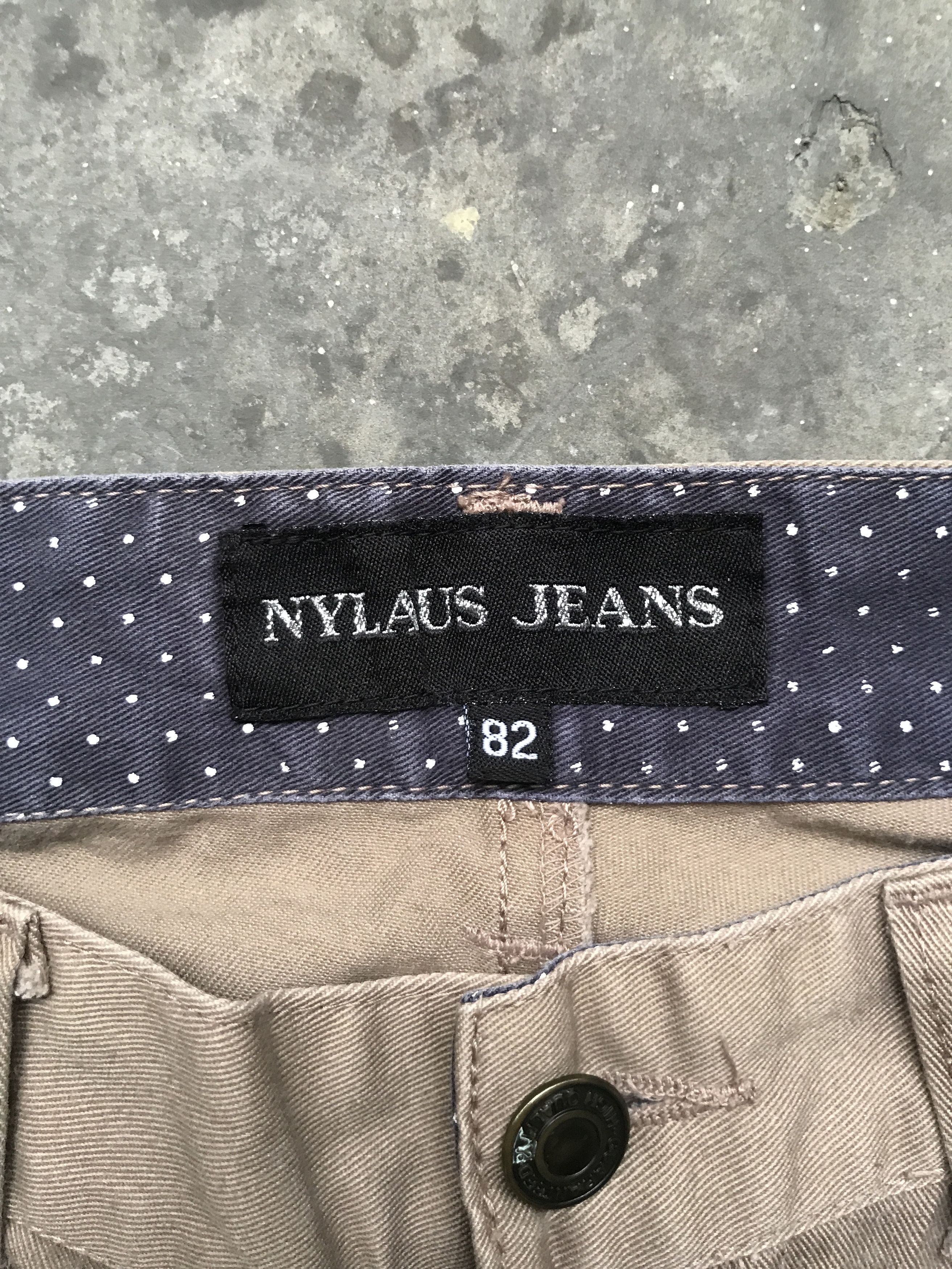 Japanese Brand × Seditionaries P23 Double Waist🔥NYLAUS JEANS Wrinkle Leg Zipper Pant Size US 30 / EU 46 - 6 Thumbnail