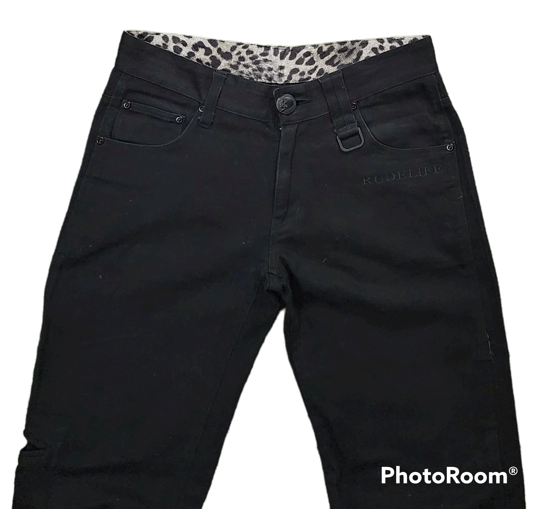 Japanese Brand CP255 Xfrm Japan Skull Stylish Carpenter Jeans Size US 31 - 5 Thumbnail