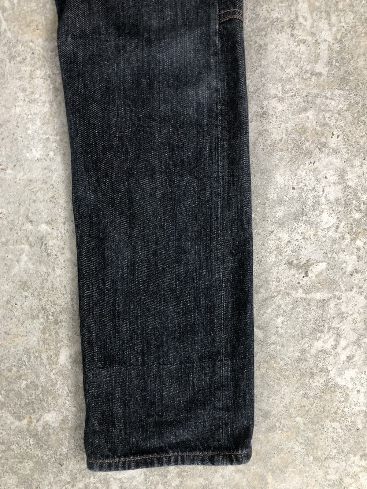 Hysteric Glamour Japanese Dominate Handcrafted Double Waist Distressed Jeans Size US 31 - 7 Thumbnail